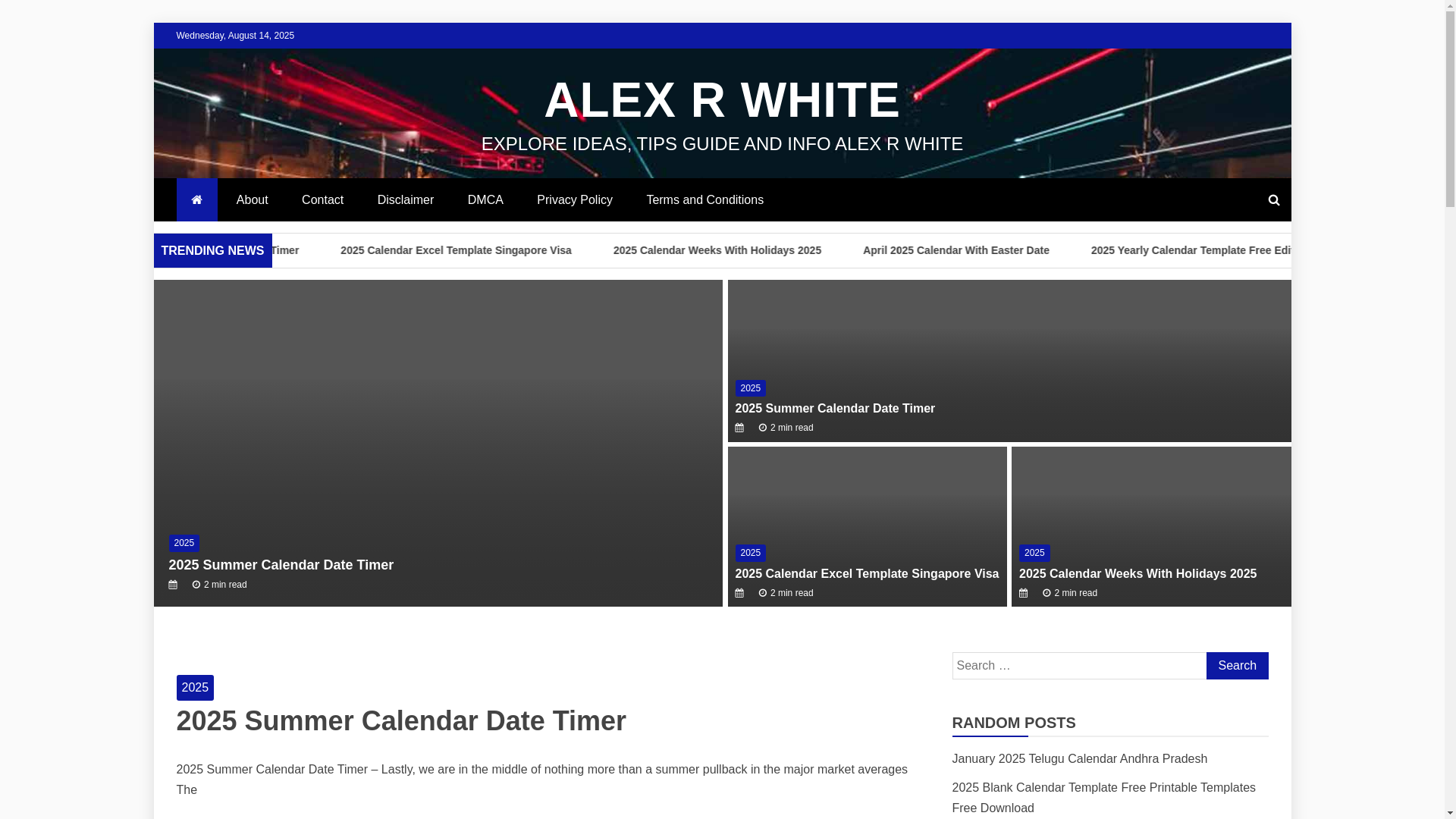 website screenshot of https://alexrwhited.pages.dev/