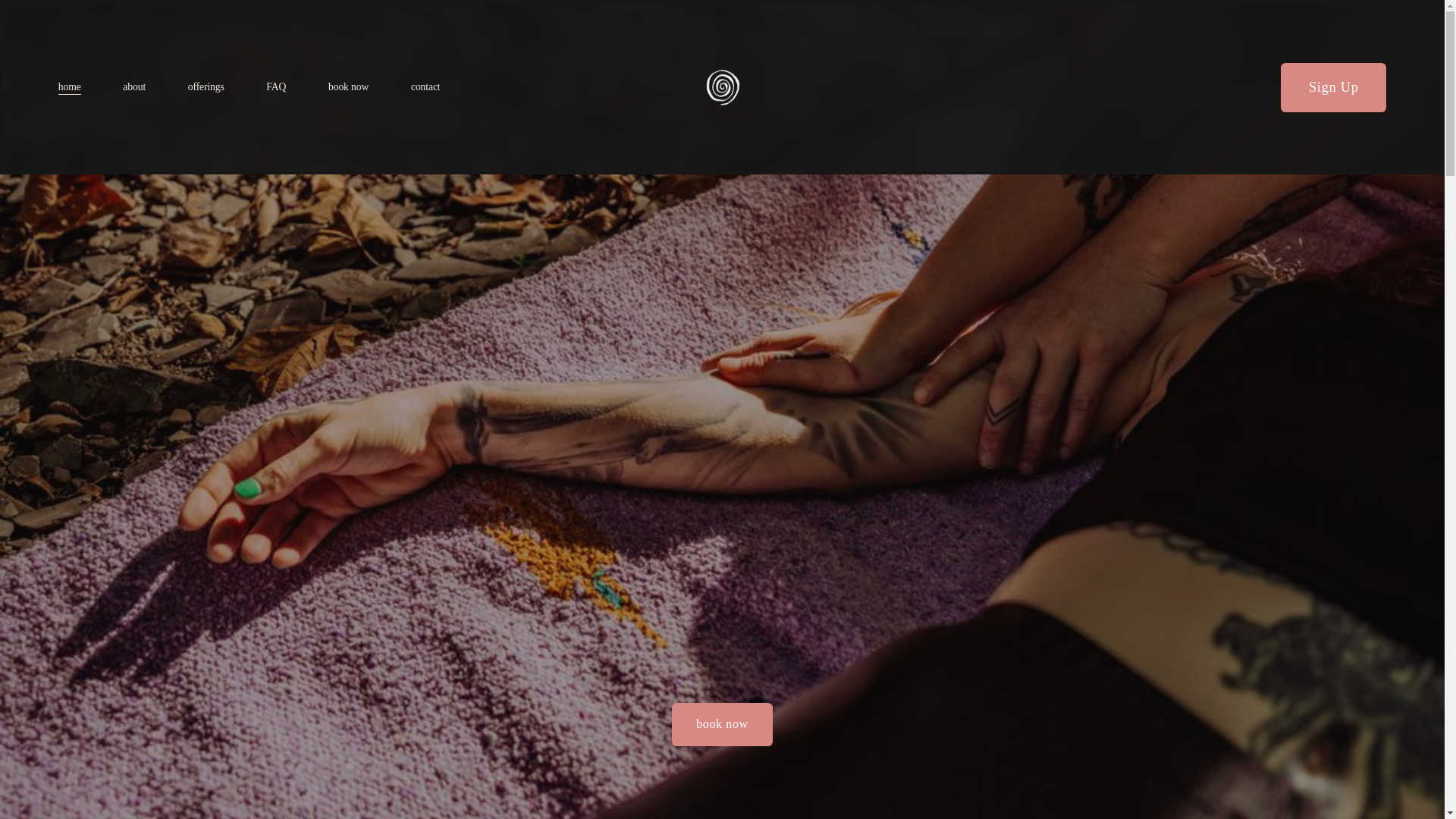 website screenshot of https://flowstatebysarah.com/