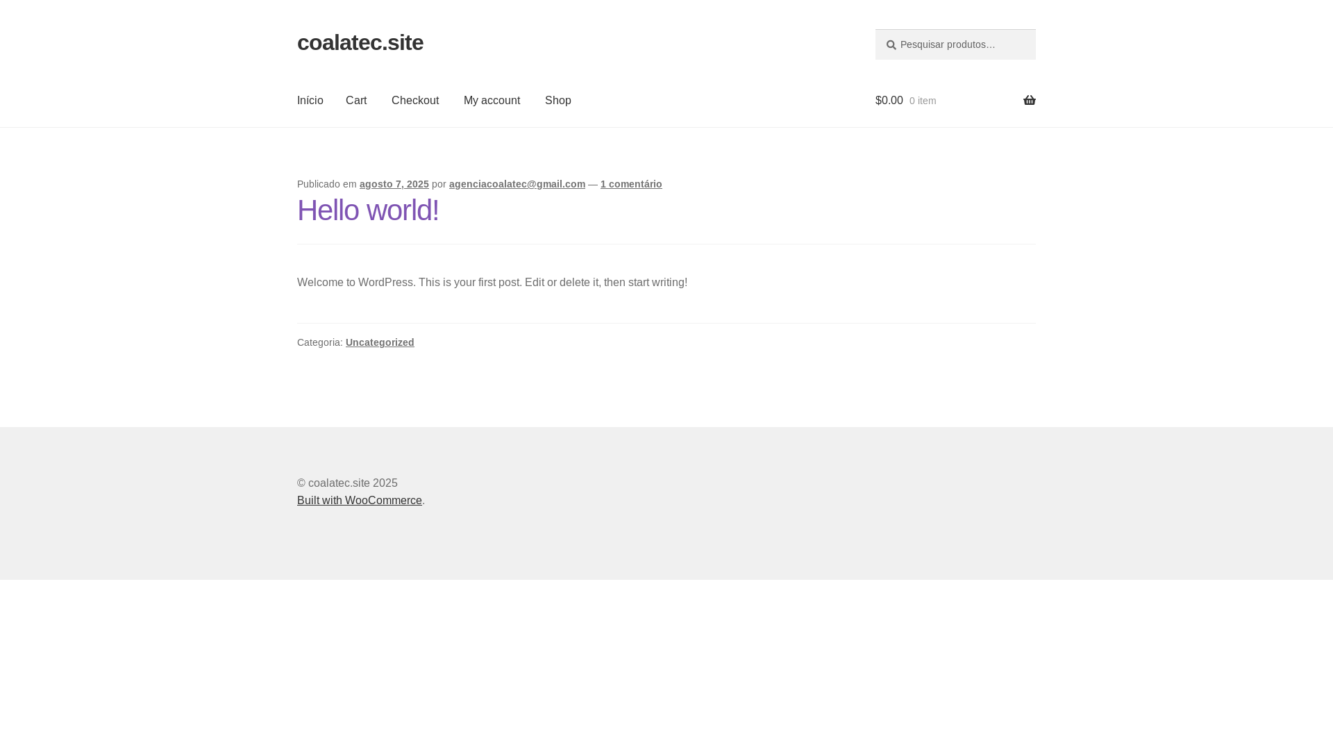 website screenshot of https://coalatec.site/