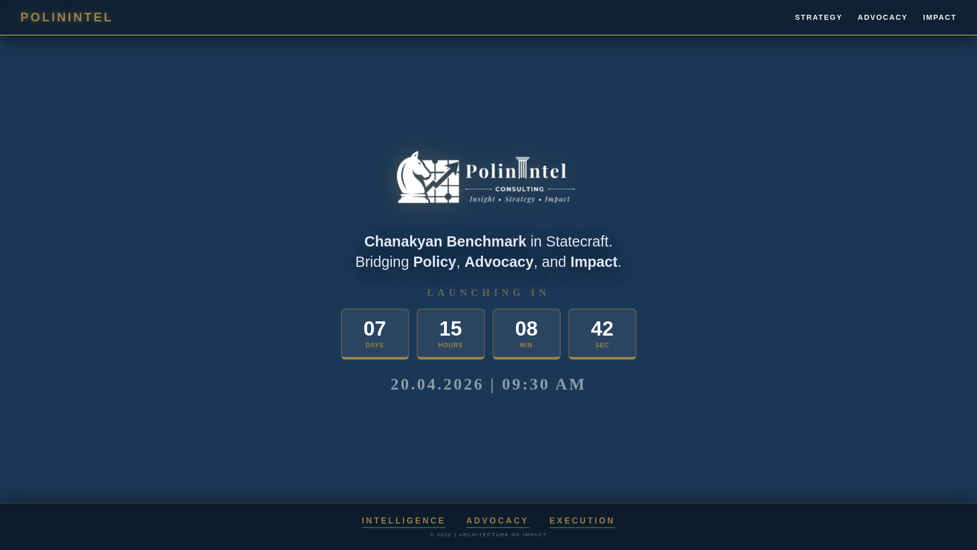website screenshot of https://polinintel.com/