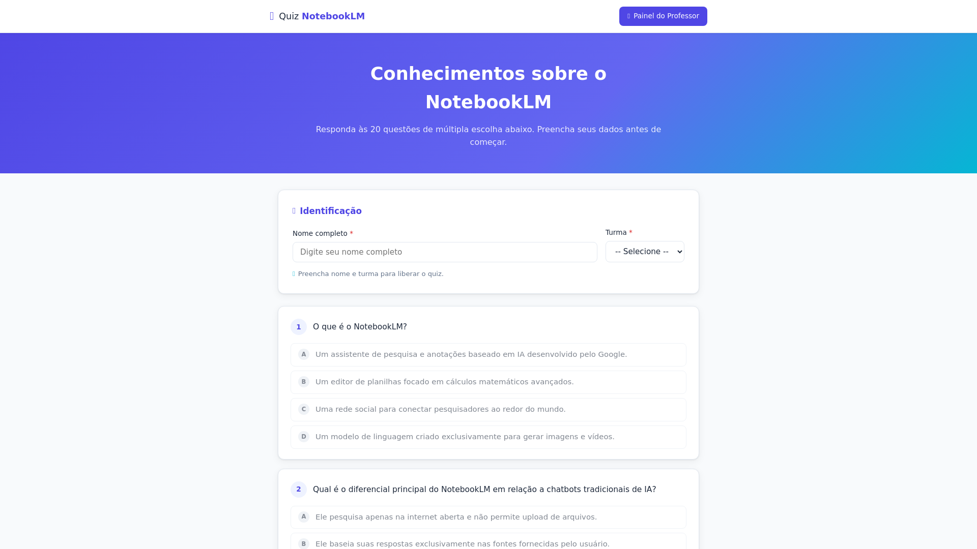 website screenshot of https://quiz-notebooklm.pages.dev/