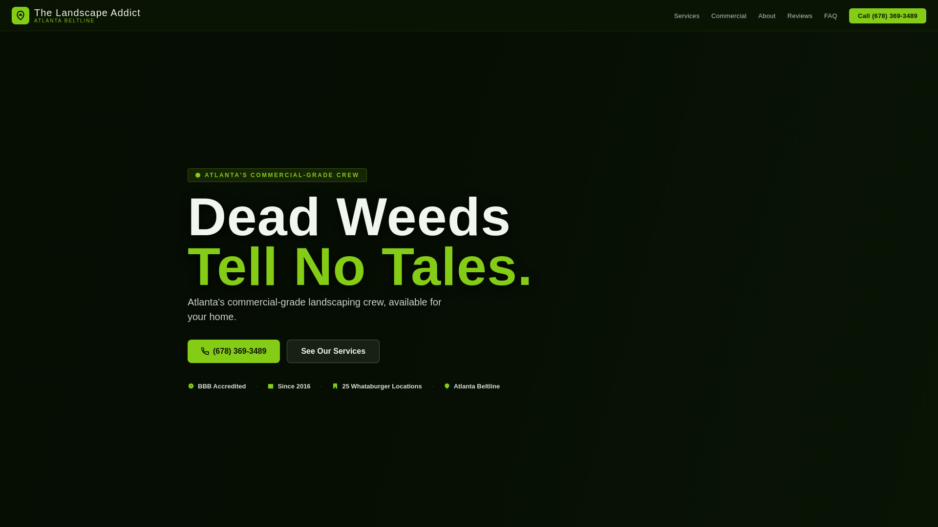 website screenshot of https://landscape-addict.pages.dev/