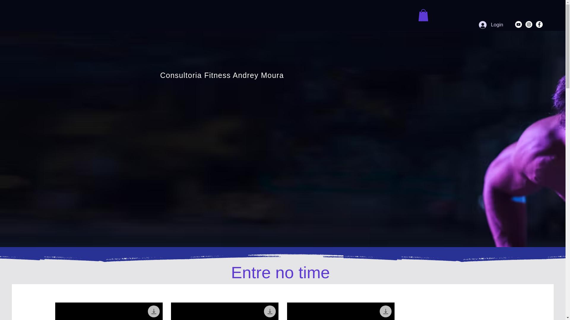 website screenshot of https://andreymourafitness.com.br/