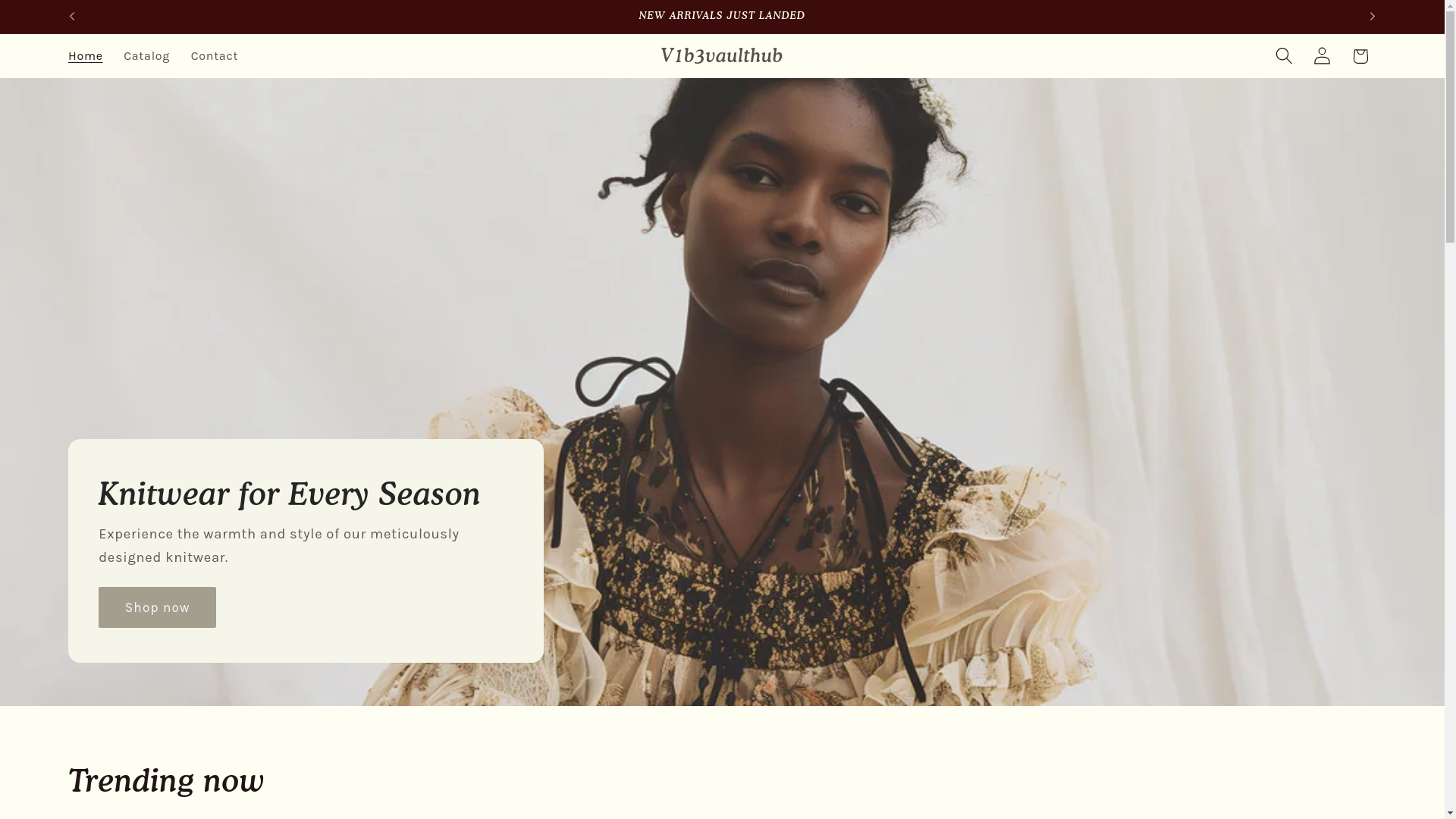 website screenshot of https://v1b3vaulthub.com/
