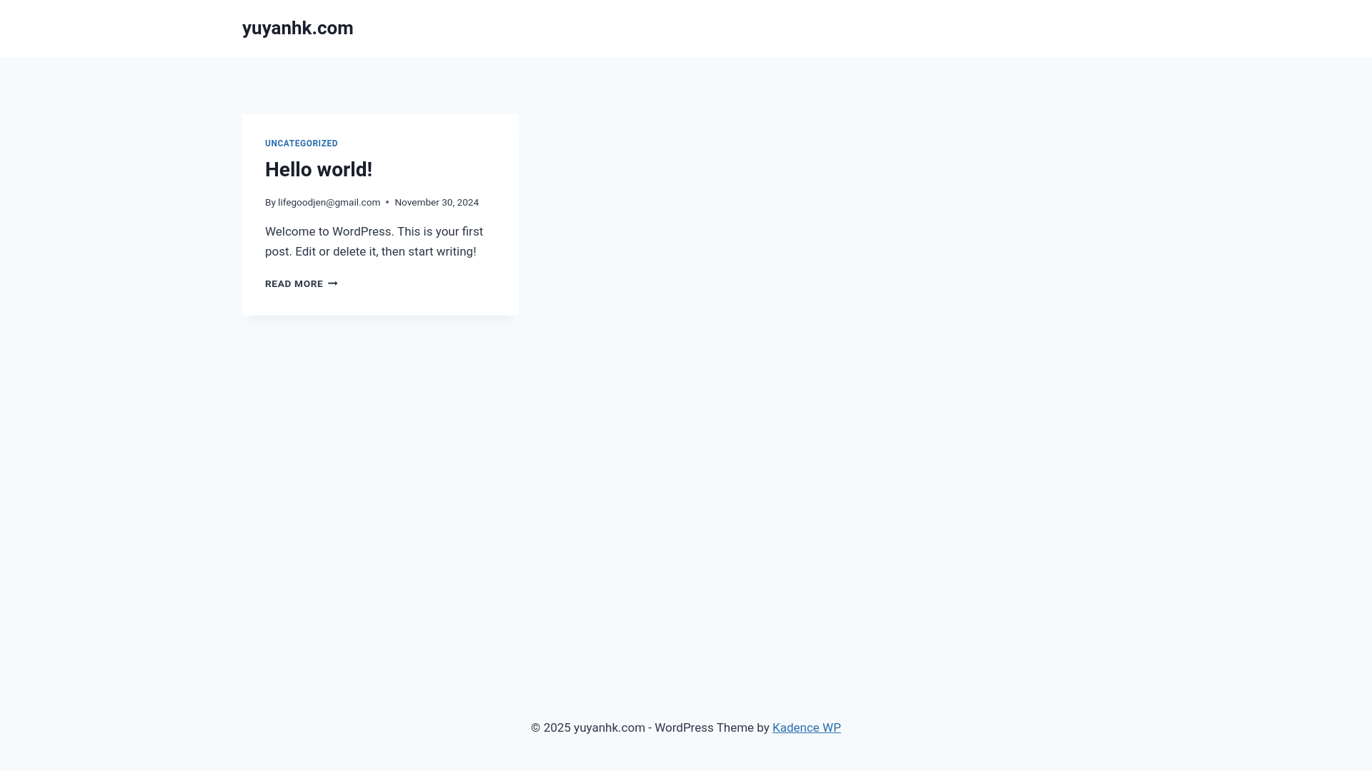 website screenshot of https://yuyanhk.com/