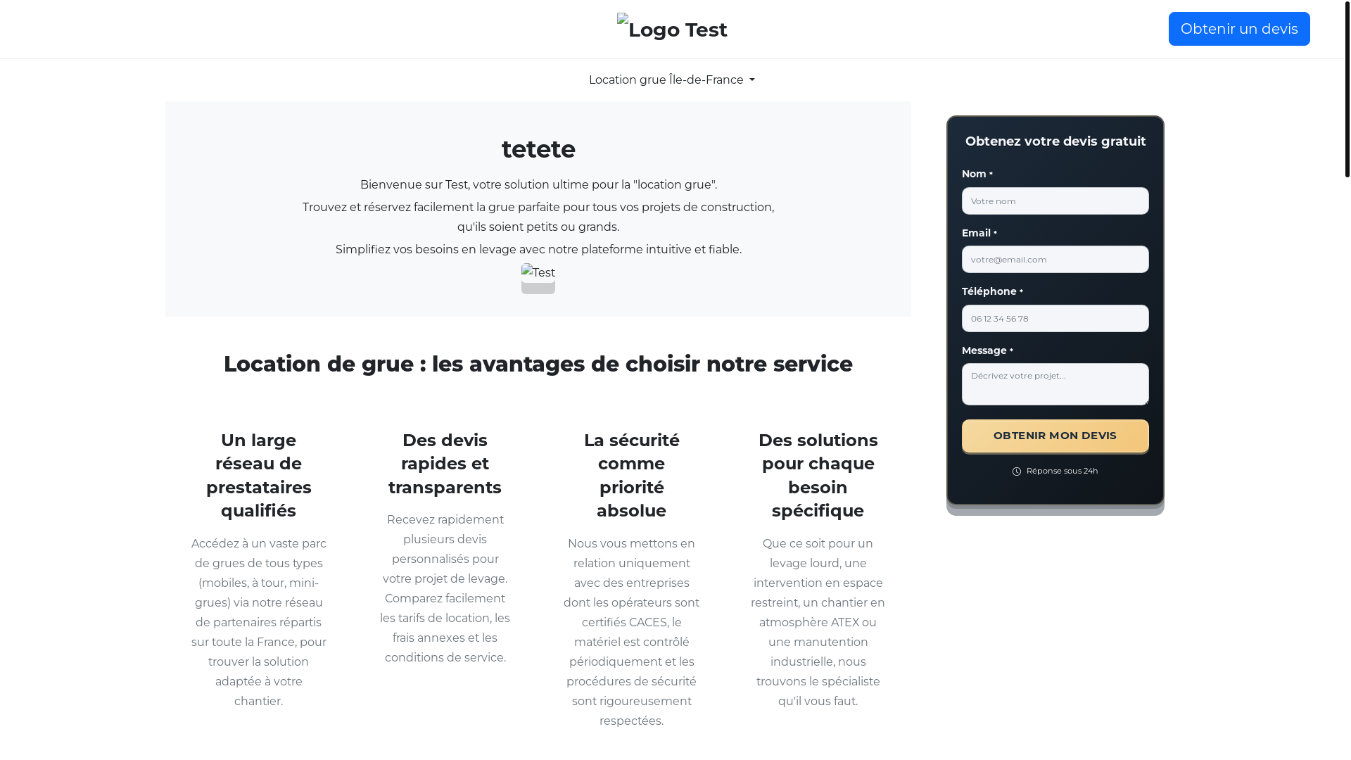 website screenshot of https://test-eu.pages.dev/