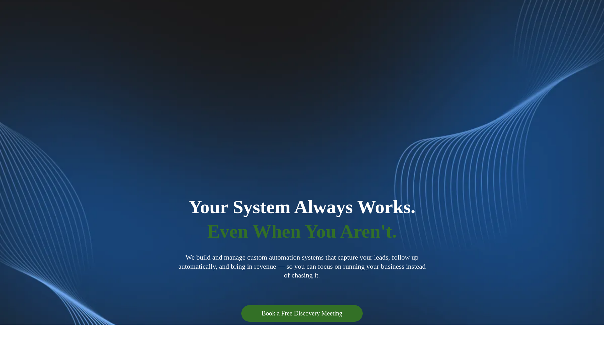 website screenshot of https://pinnaclerevenueautomations.com/