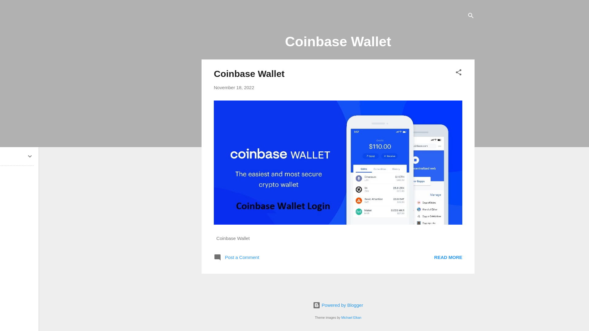 website screenshot of https://coinbase-wallets.blogspot.com/