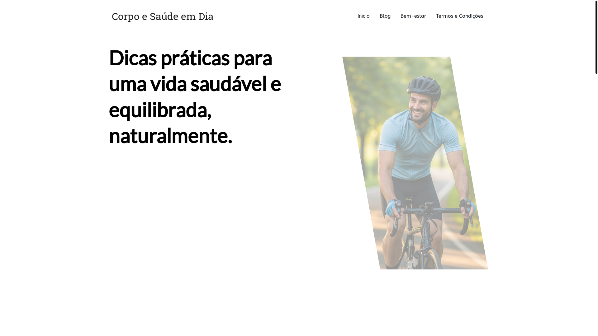 website screenshot of https://corpoesaudeemdia.com.br/