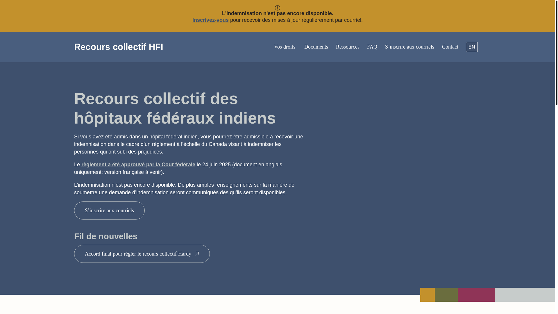 website screenshot of https://reglementhopitalindien.com/