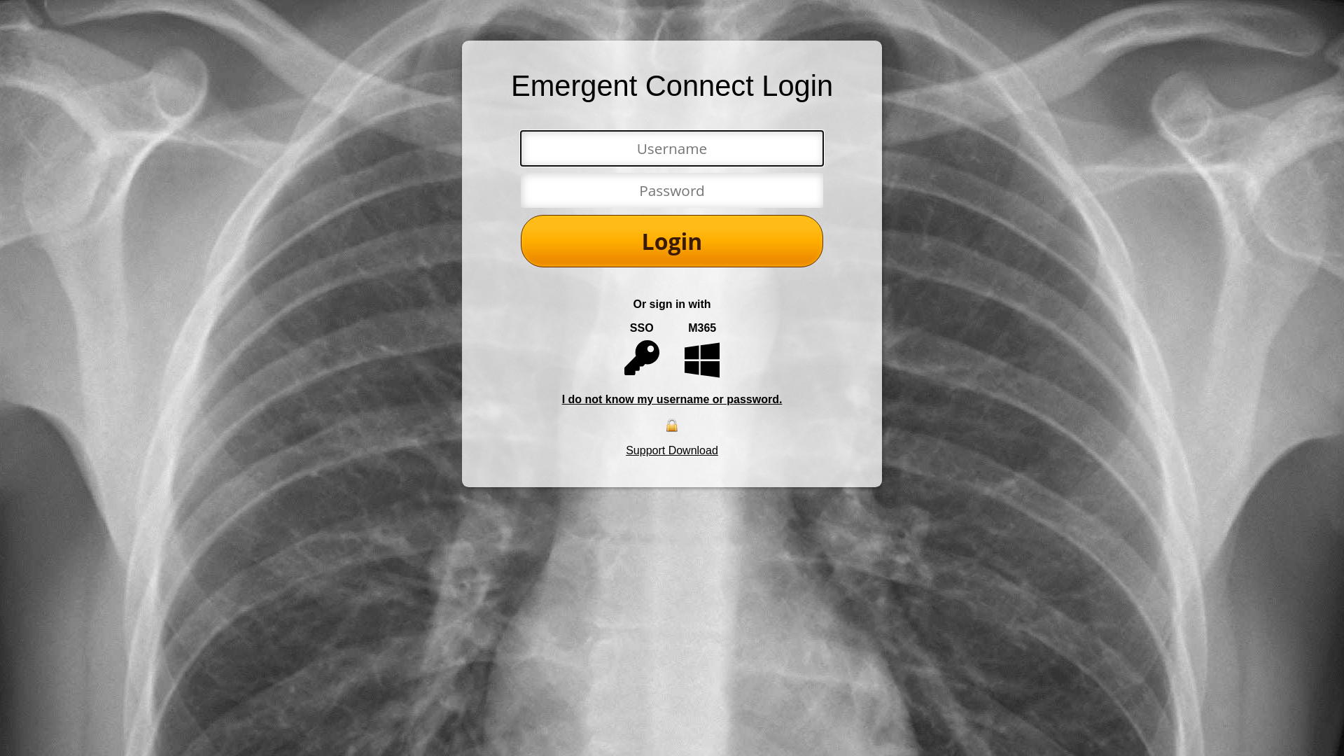 website screenshot of https://apps-lb.totalcloudpacs.com/login/