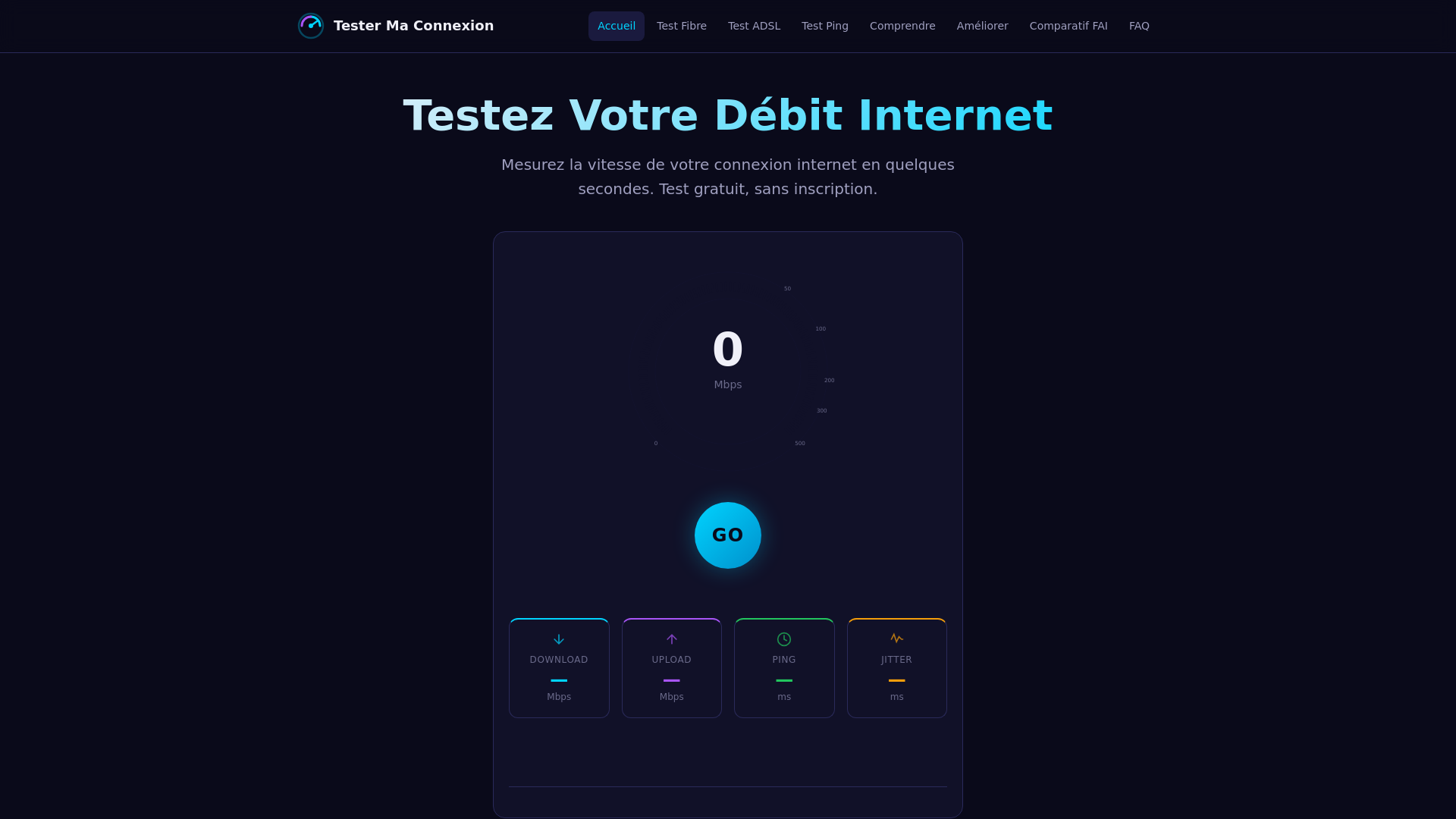 website screenshot of https://tester-ma-connexion.fr