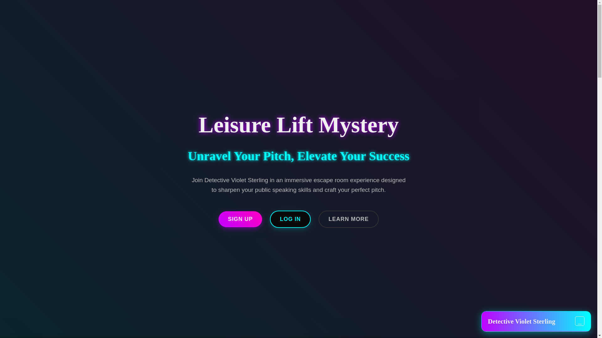website screenshot of https://81193-leisure-lift-mystery-mvp.pages.dev/
