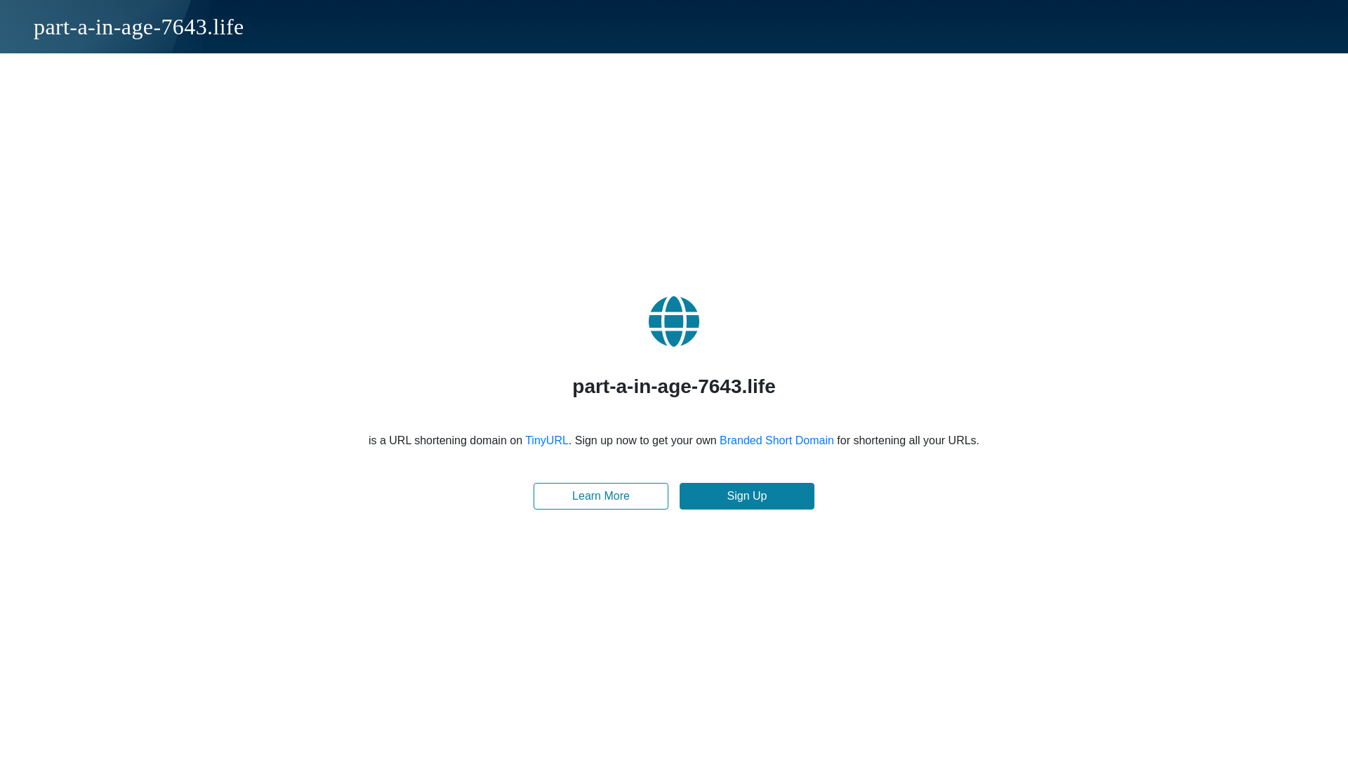 website screenshot of https://part-a-in-age-7643.life/