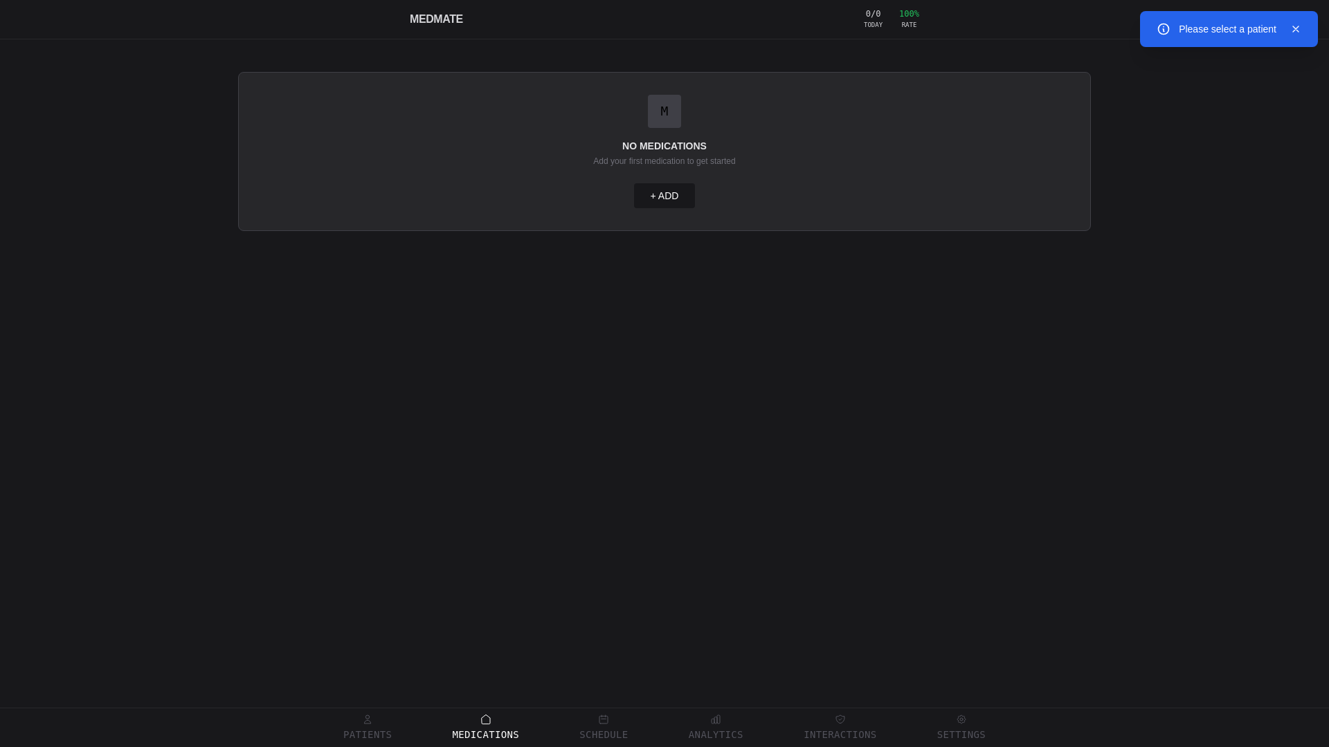 website screenshot of https://medmate-web-418.pages.dev/