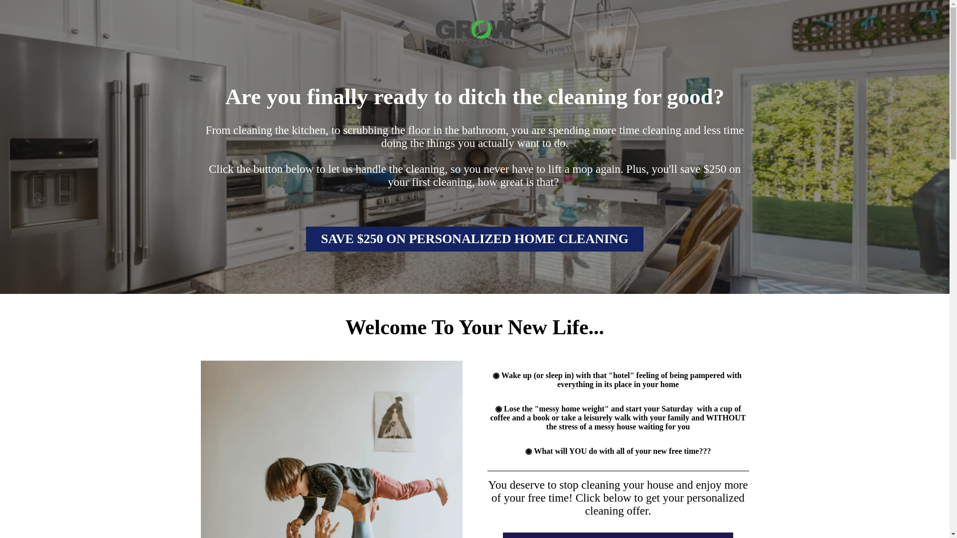 website screenshot of https://thepreferredcleaningco.com/
