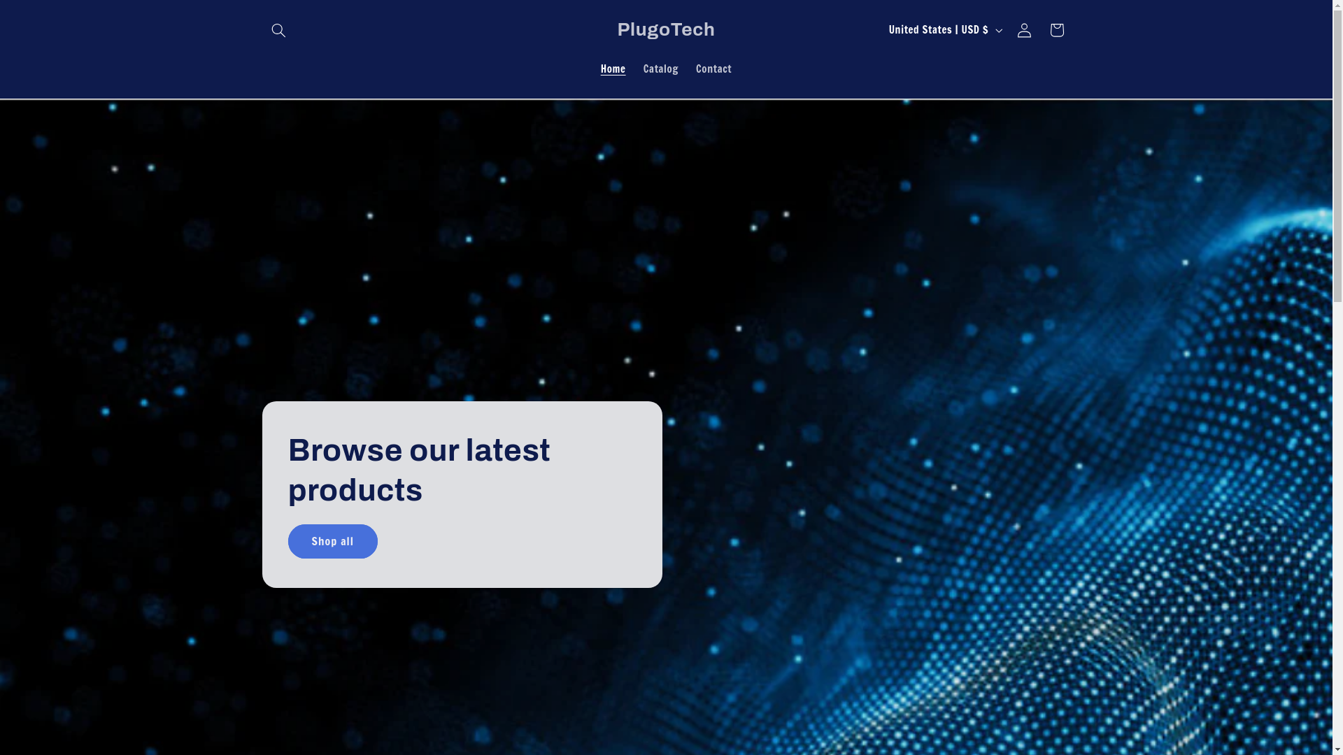 website screenshot of https://plugotech.org/