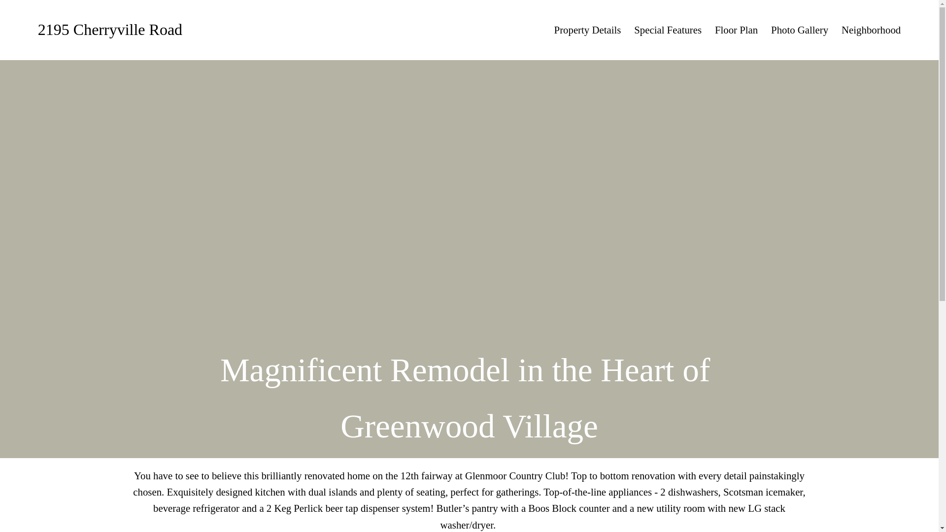 website screenshot of https://2195cherryvilleroad.com/