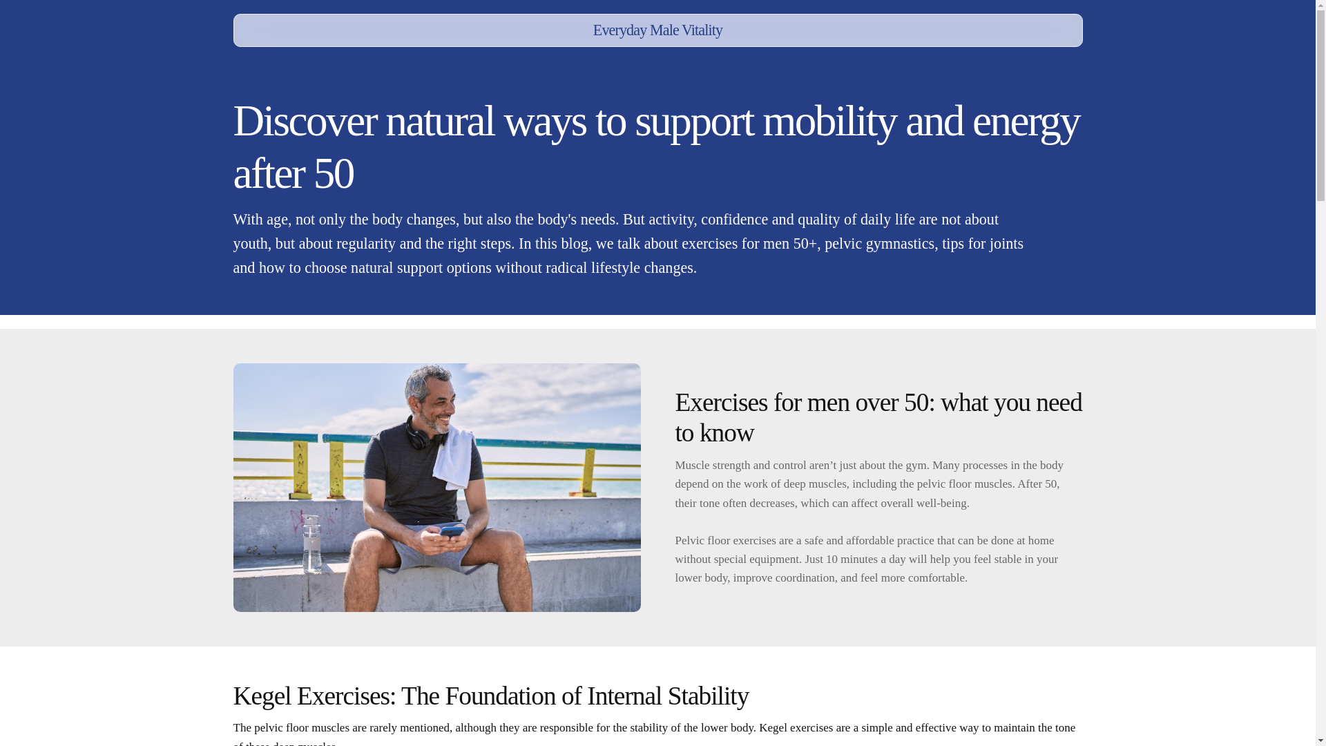 website screenshot of https://everydaymalevitalitya.info/