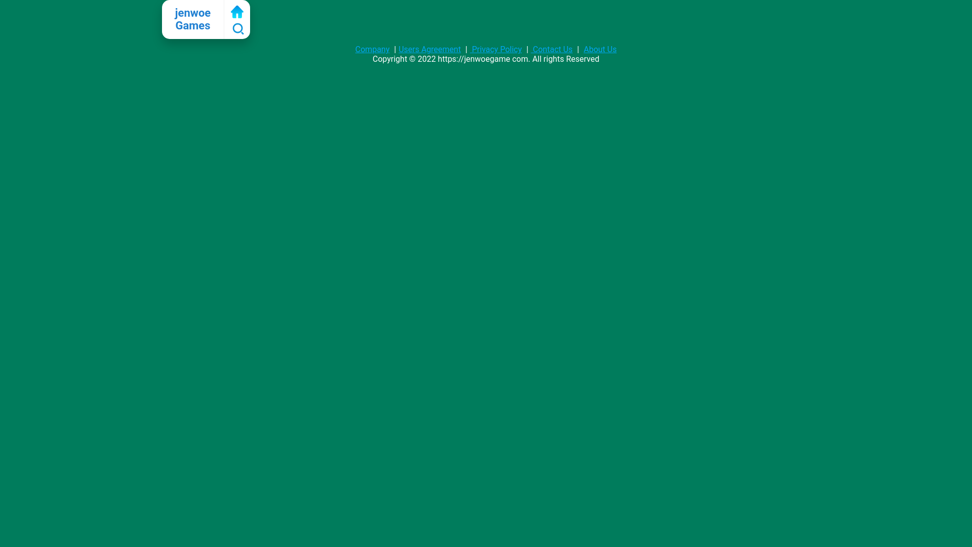 website screenshot of https://jenwoegame.com/