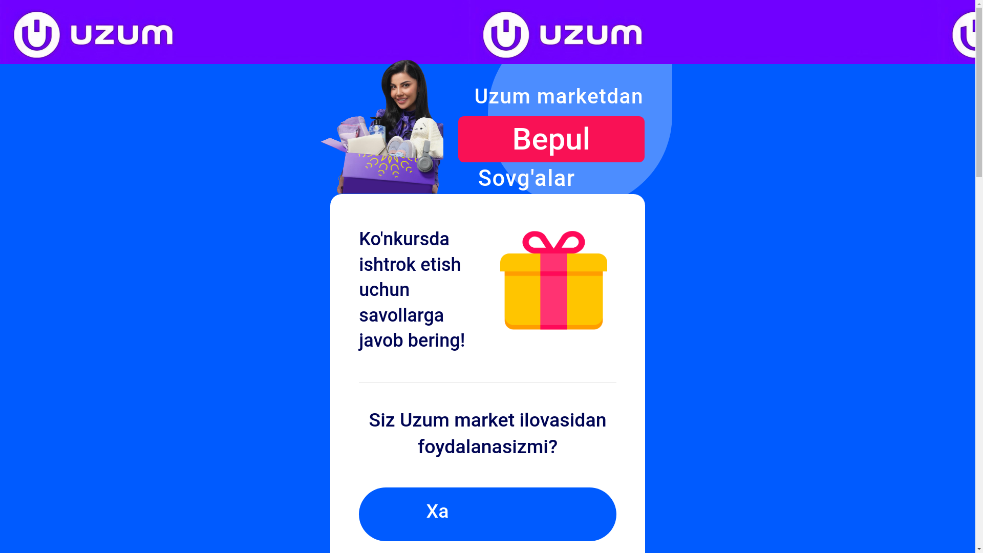 website screenshot of https://uzum-sovga-w-onlain.icu/