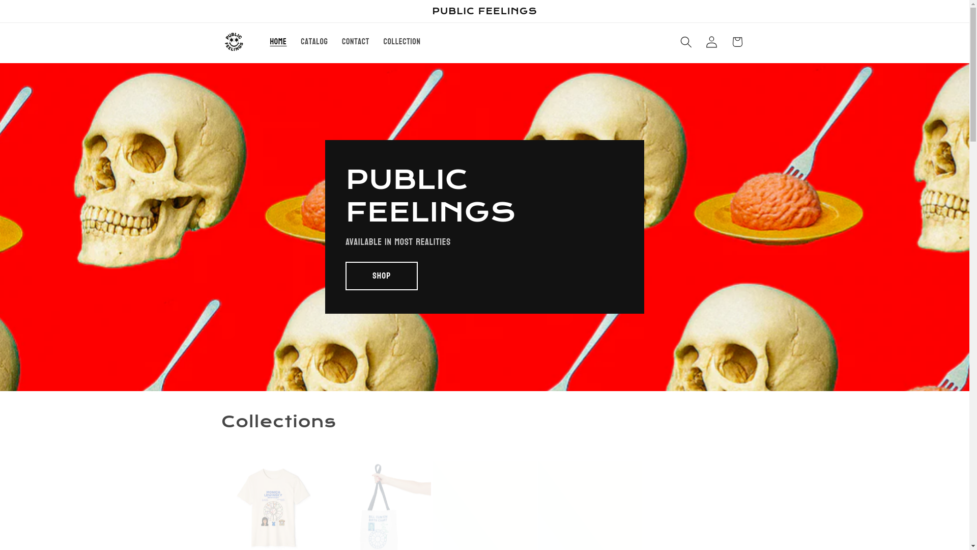 website screenshot of https://publicfeelings.com/