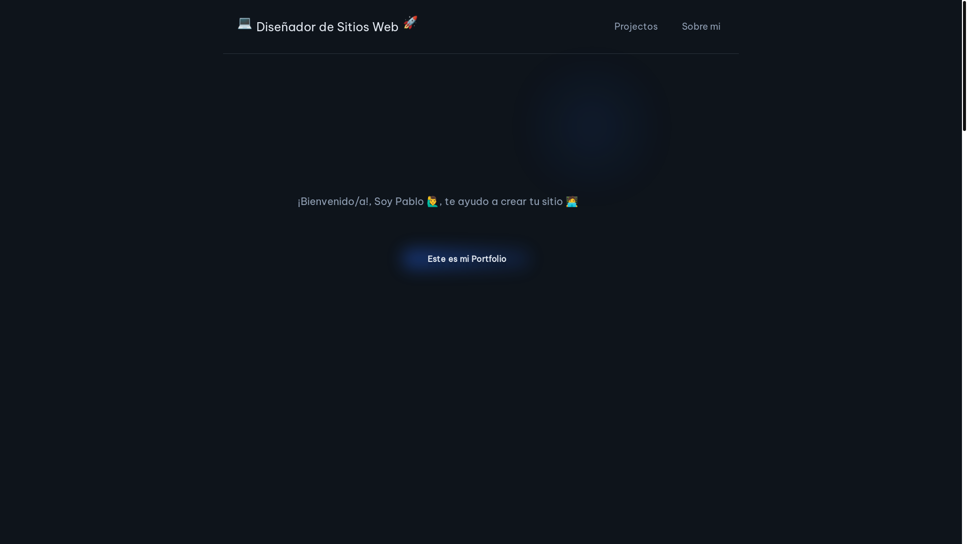 website screenshot of https://pablomgdev.lat/
