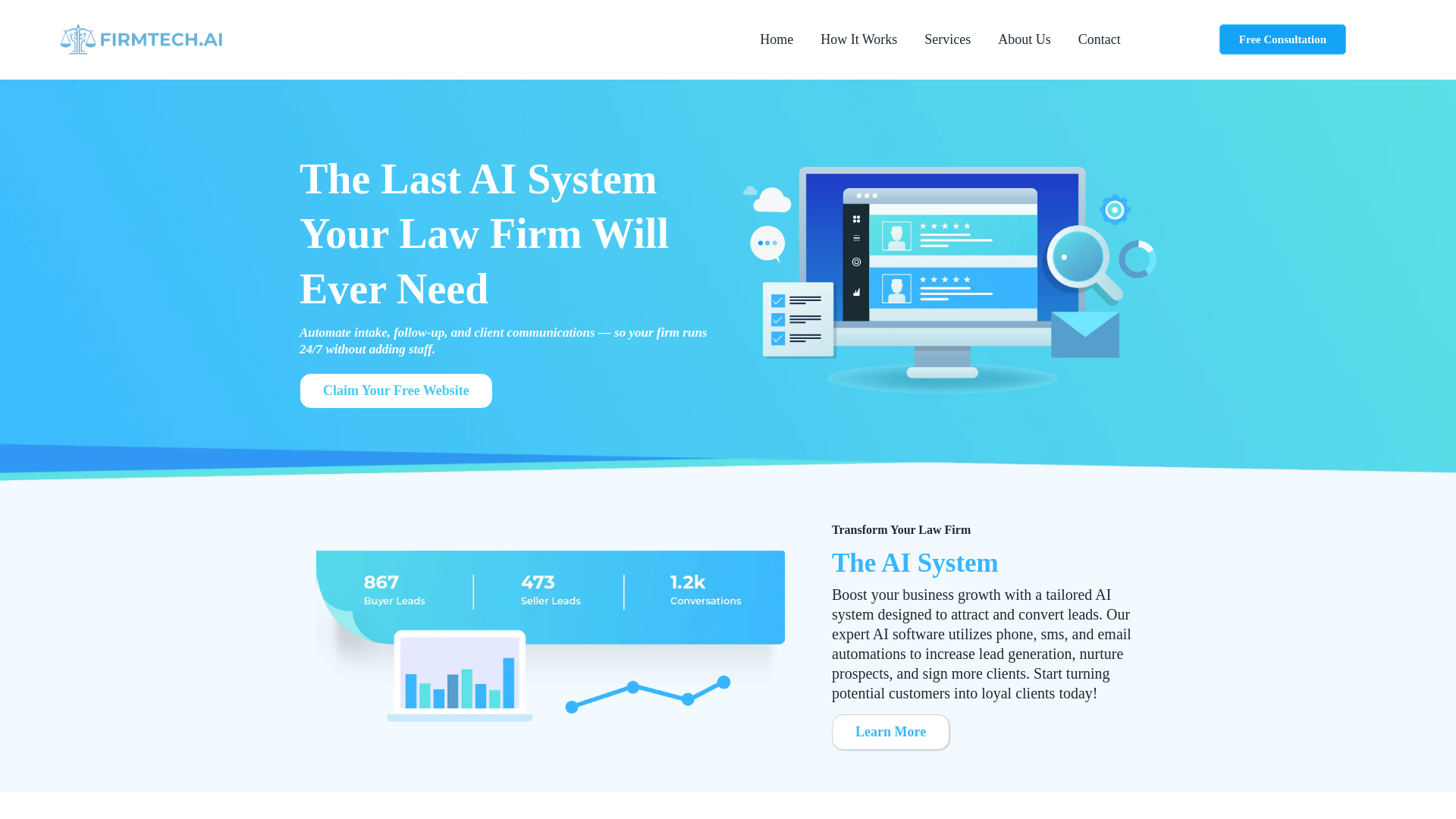 website screenshot of https://firmliftedge.com/