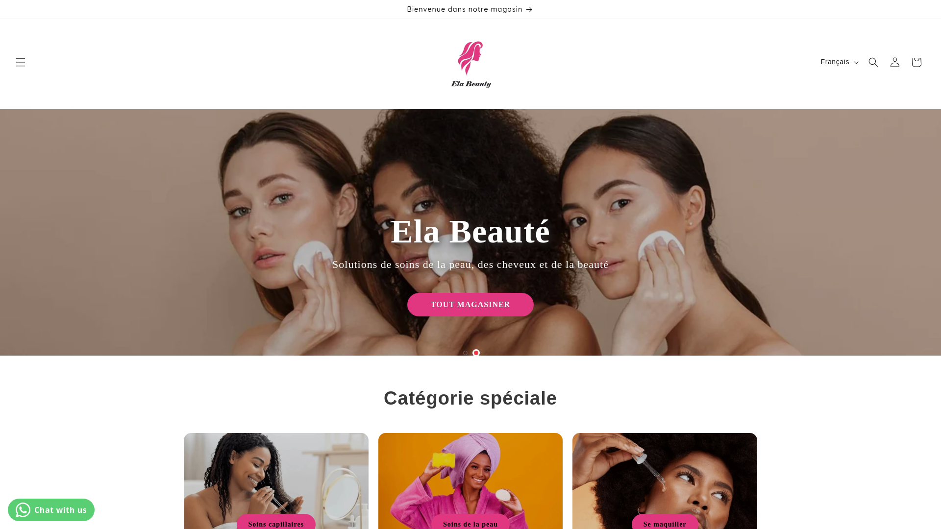 website screenshot of https://eb-paris.fr/