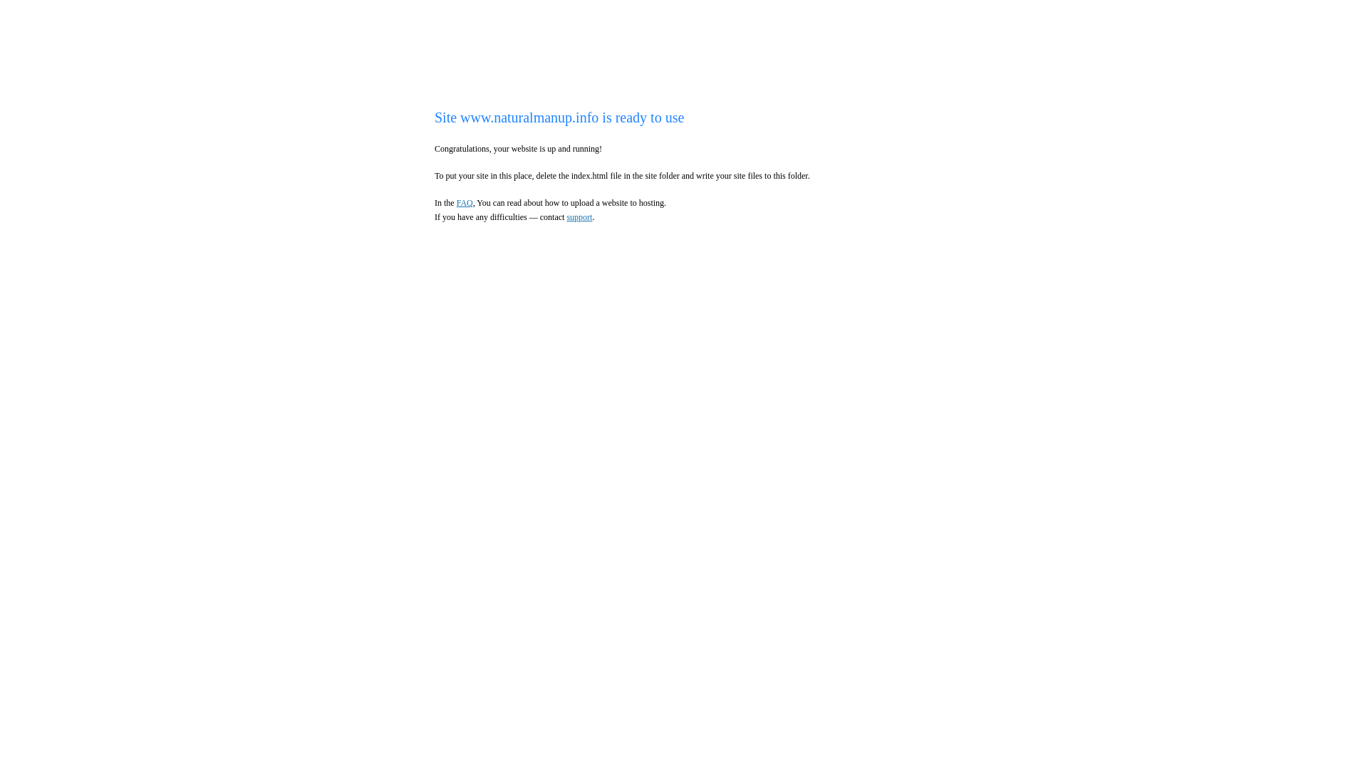 website screenshot of https://naturalmanup.info/