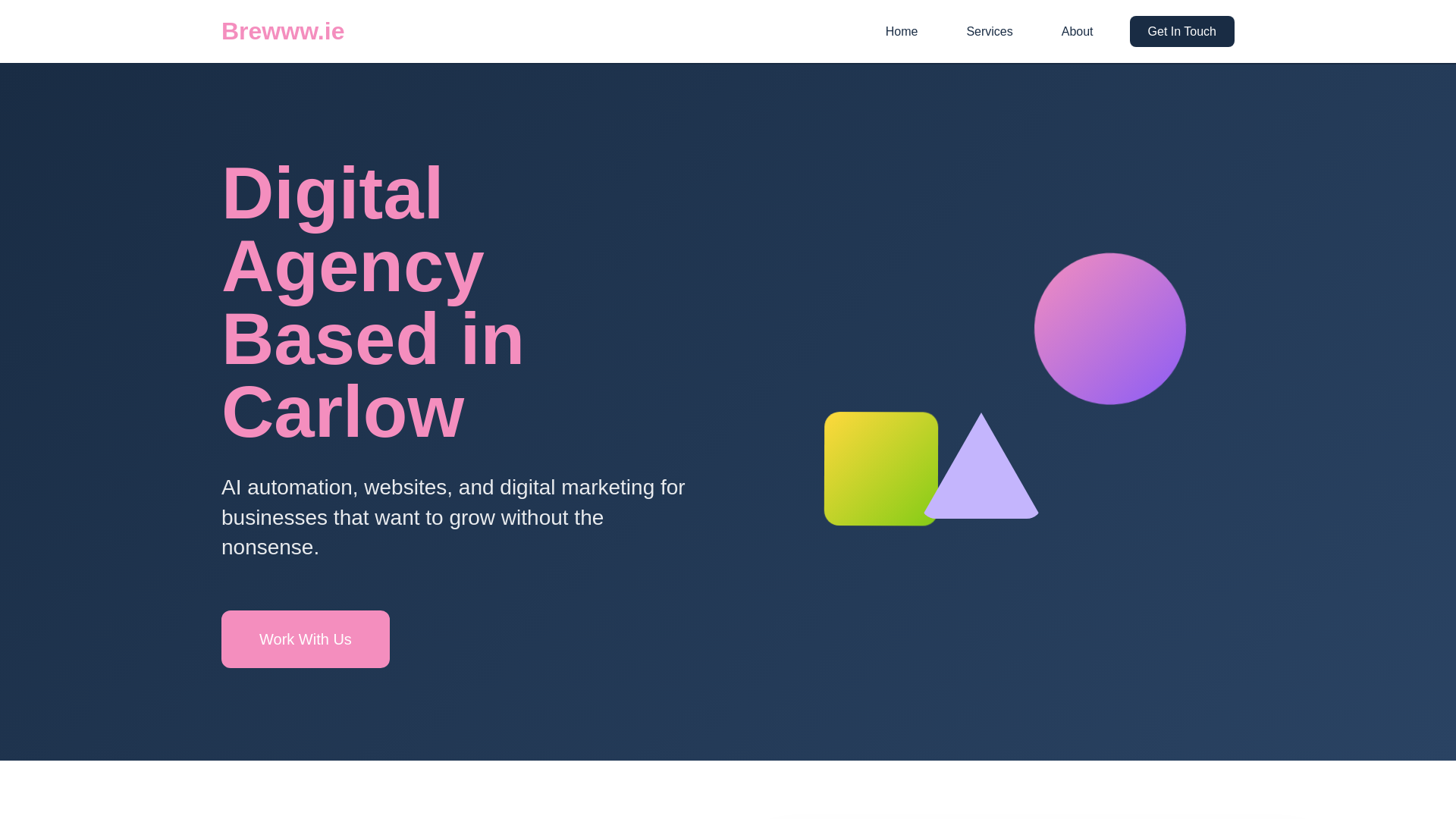 website screenshot of https://brewww-new-izr2r.kinsta.page
