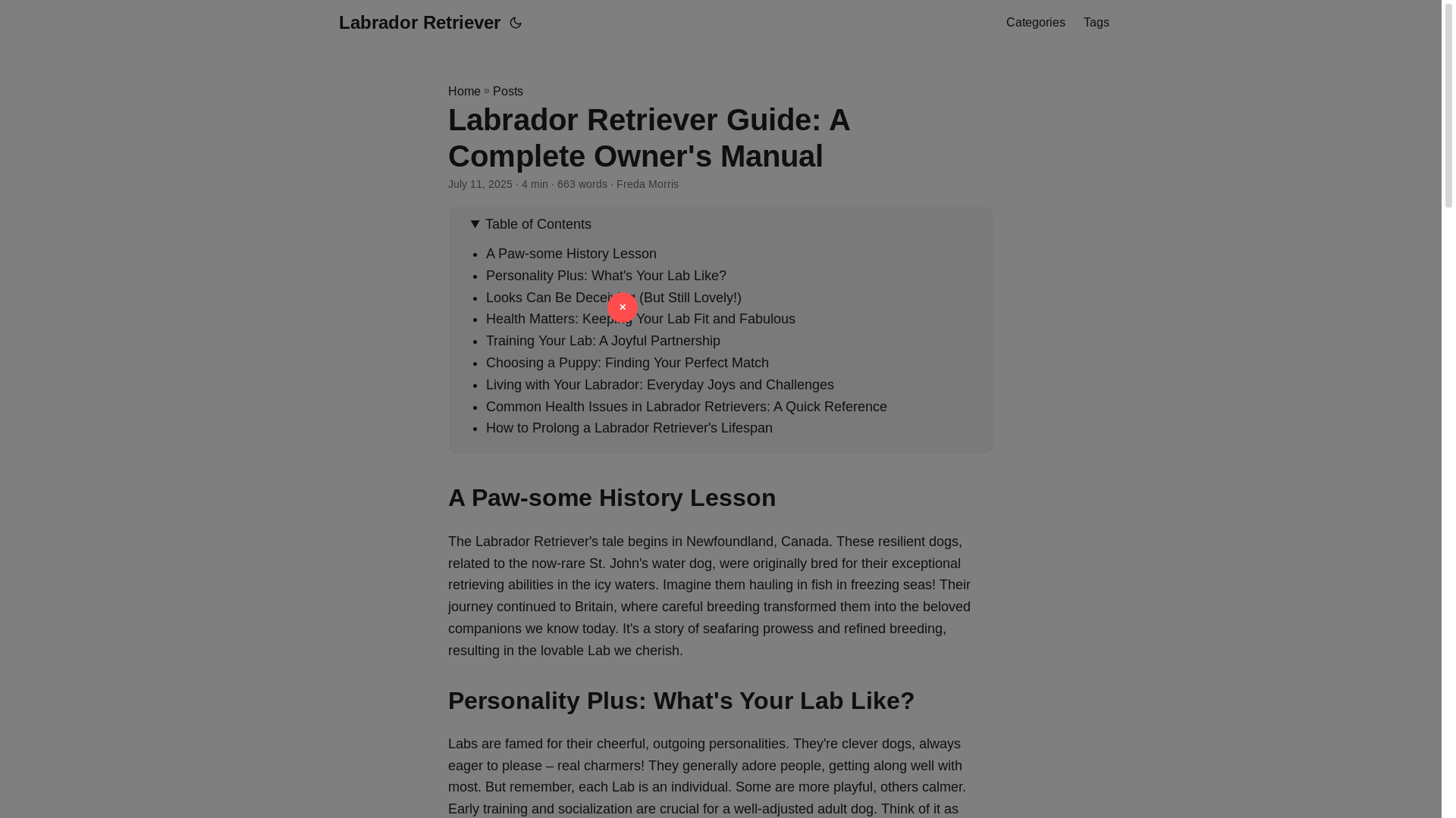 website screenshot of https://labrador-retriever.pages.dev/