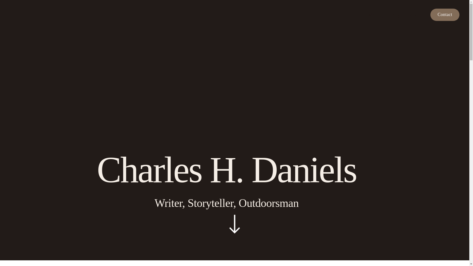 website screenshot of https://chdaniels.com/
