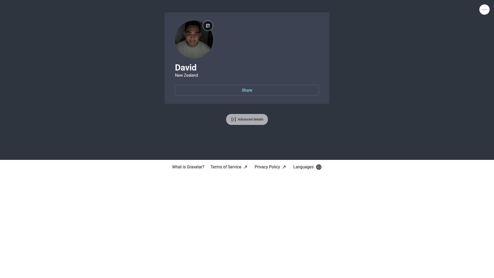 website screenshot of https://davidgcortes.link/