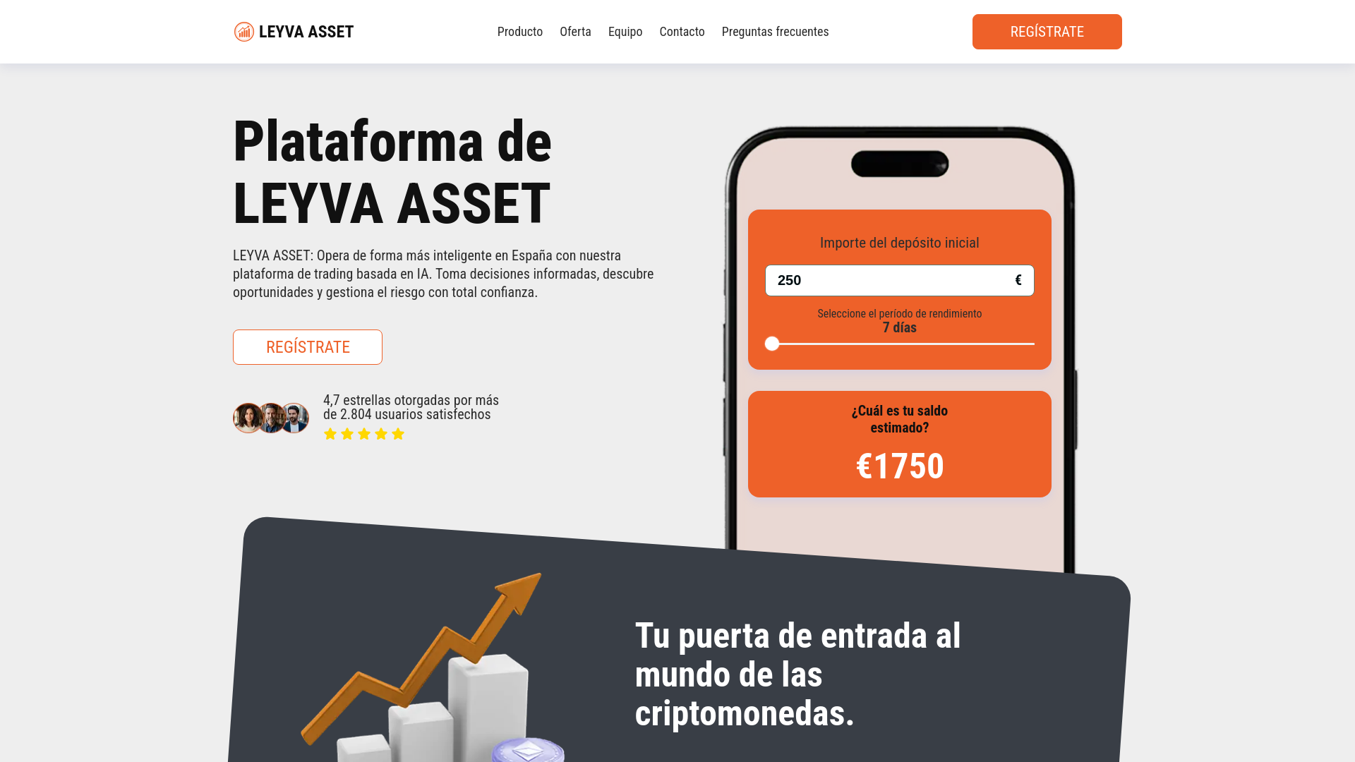 website screenshot of https://leyva-assetia.com