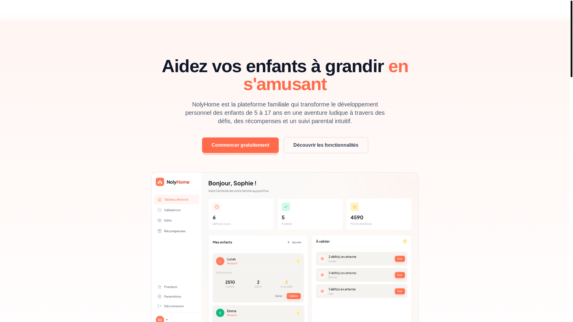 website screenshot of https://nolyhome-website.pages.dev/