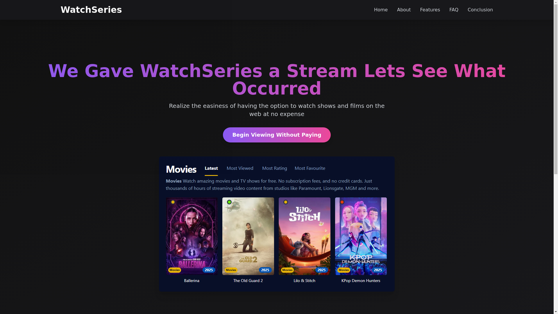 website screenshot of https://watchseries-gsl7.pages.dev/