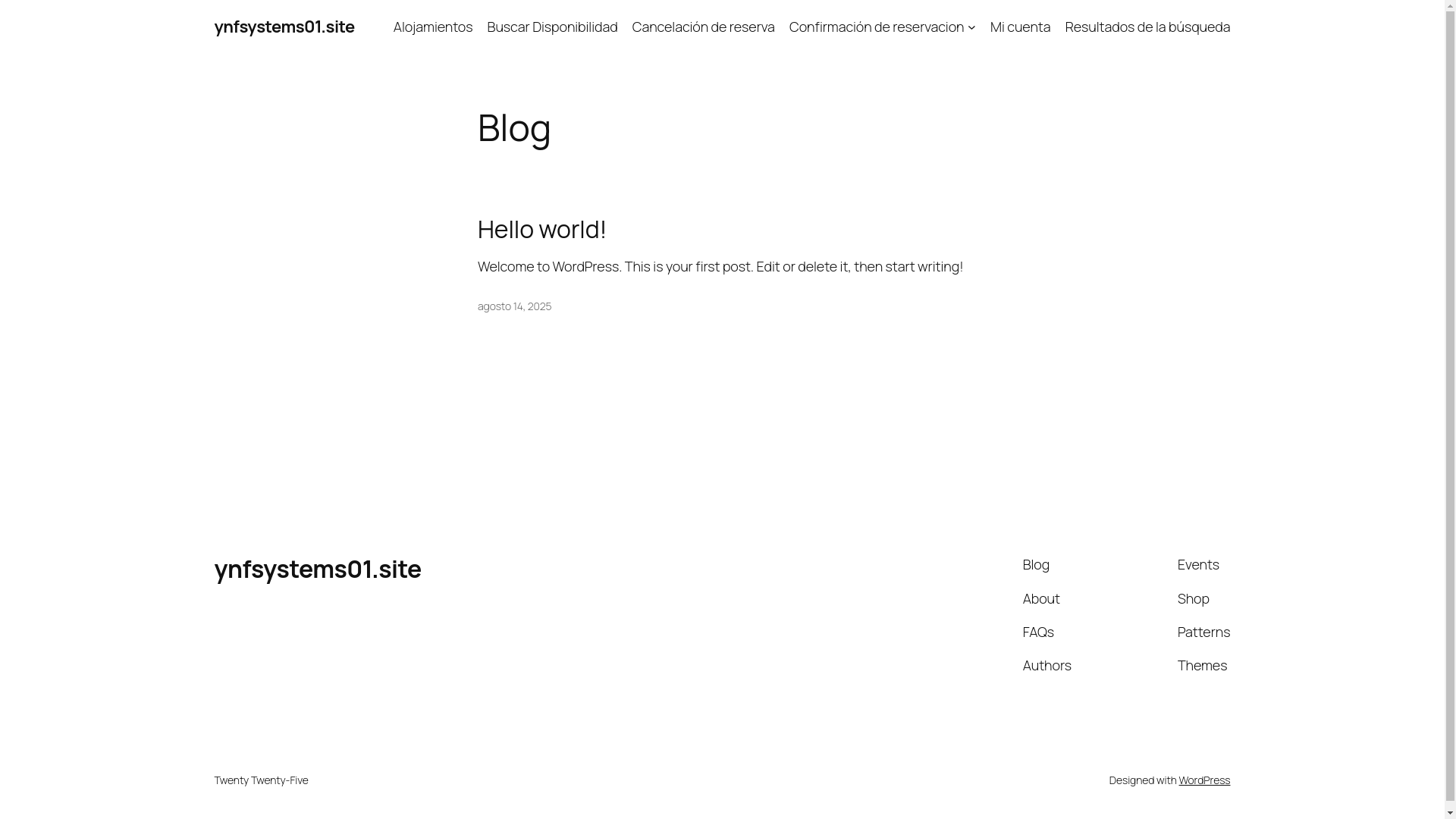 website screenshot of https://ynfsystems01.site/