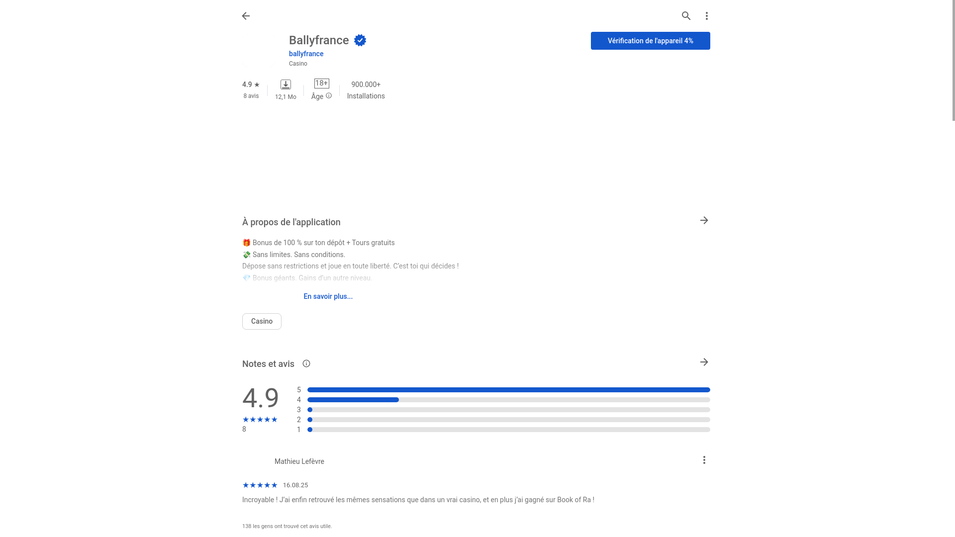 website screenshot of https://franceslot7.com/