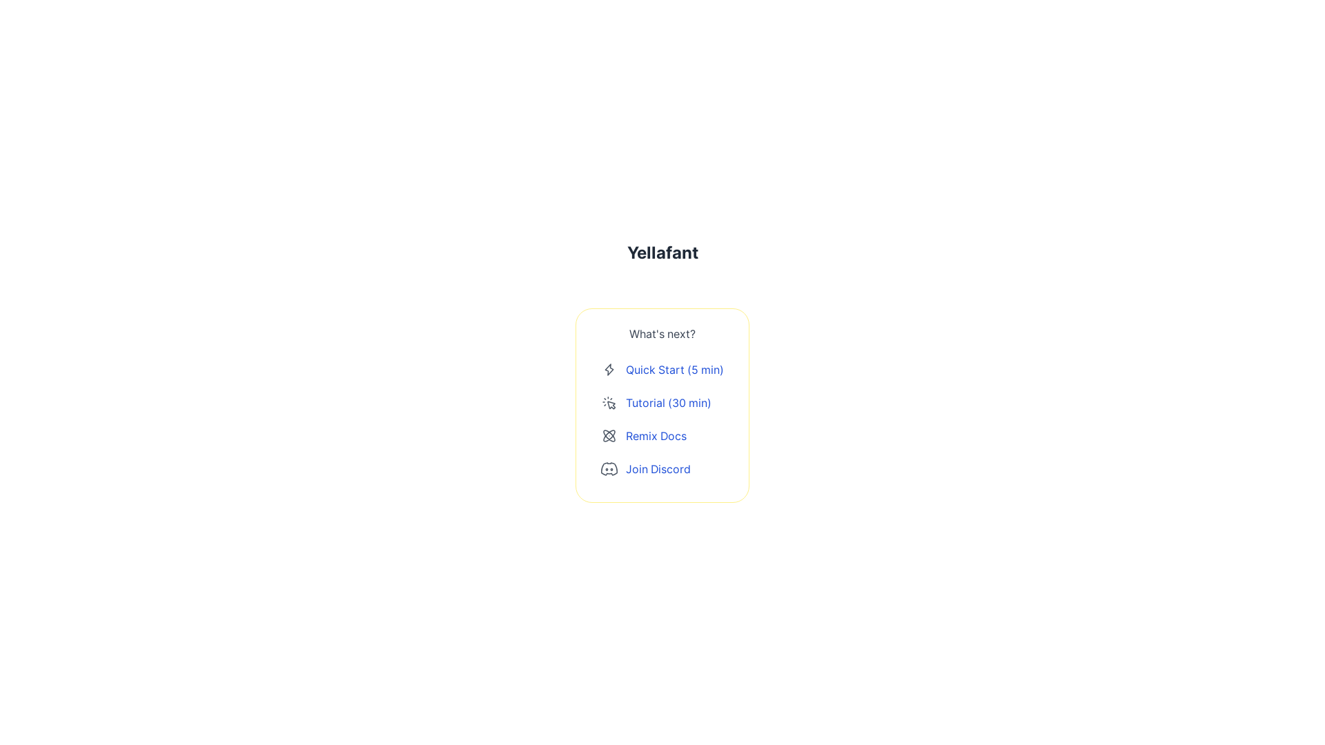 website screenshot of https://yellafant.co.uk/