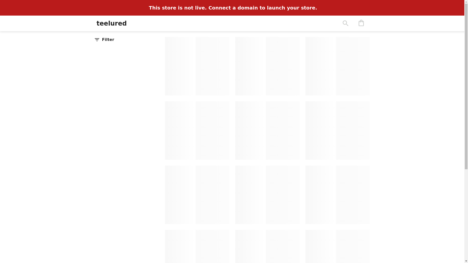 website screenshot of https://teelured.com/