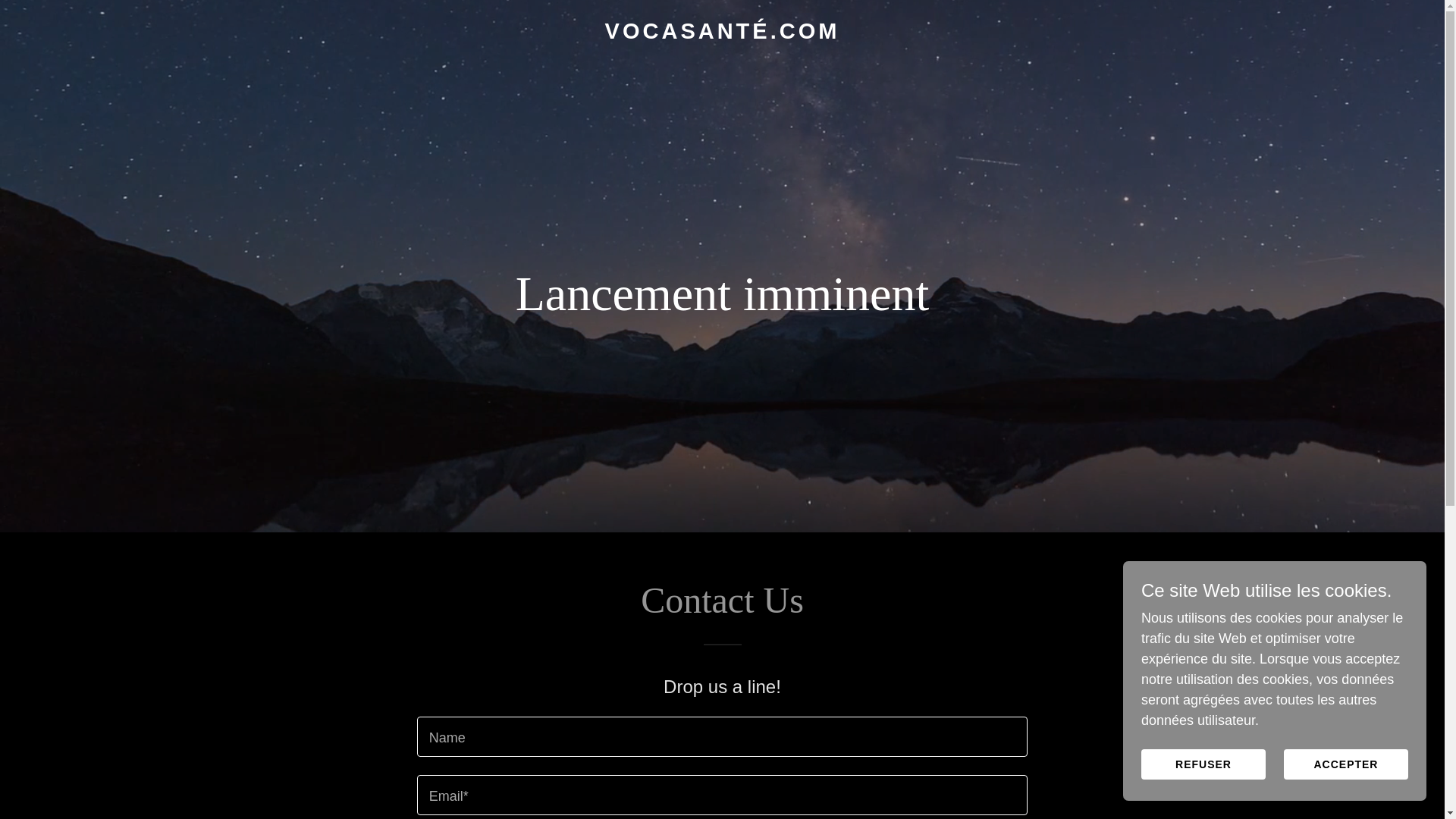 website screenshot of https://xn--vocasant-i1a.com/