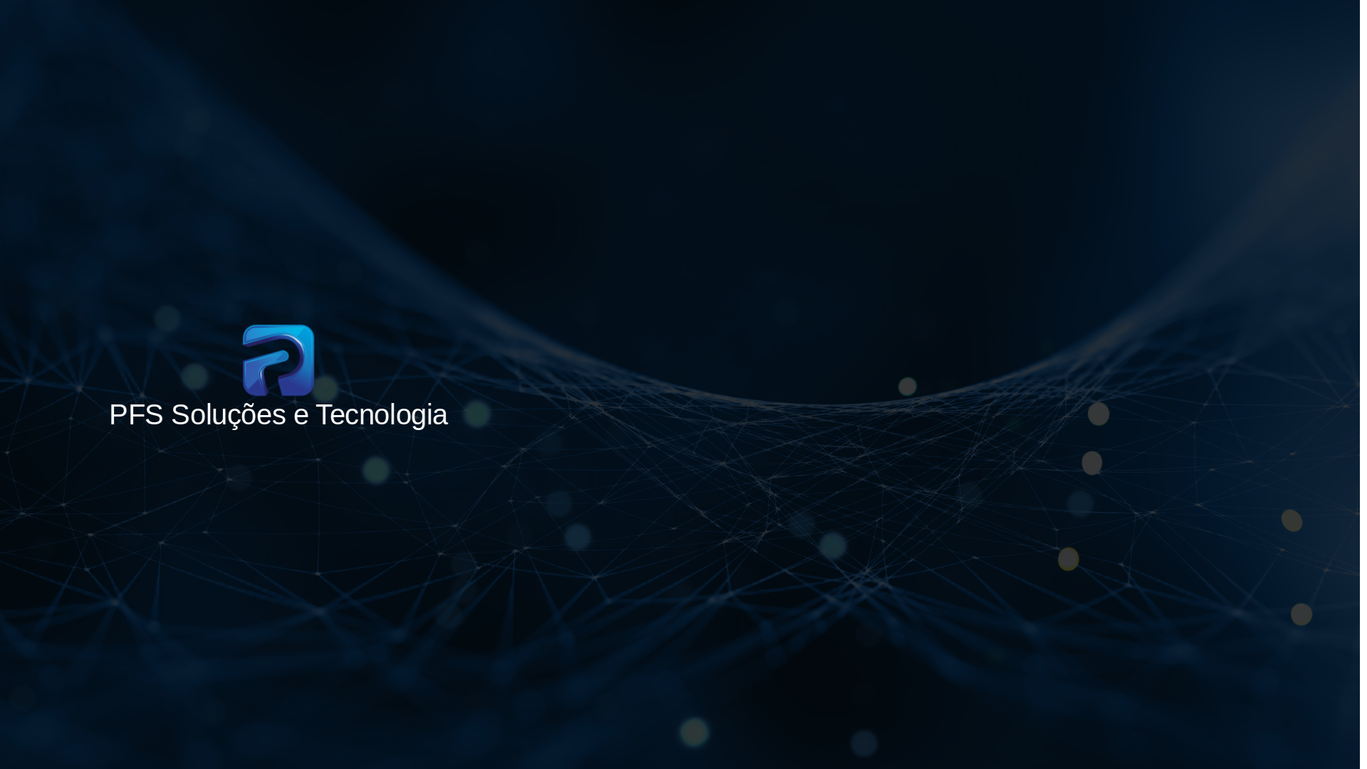 website screenshot of https://pfssolucoesltda.com.br/