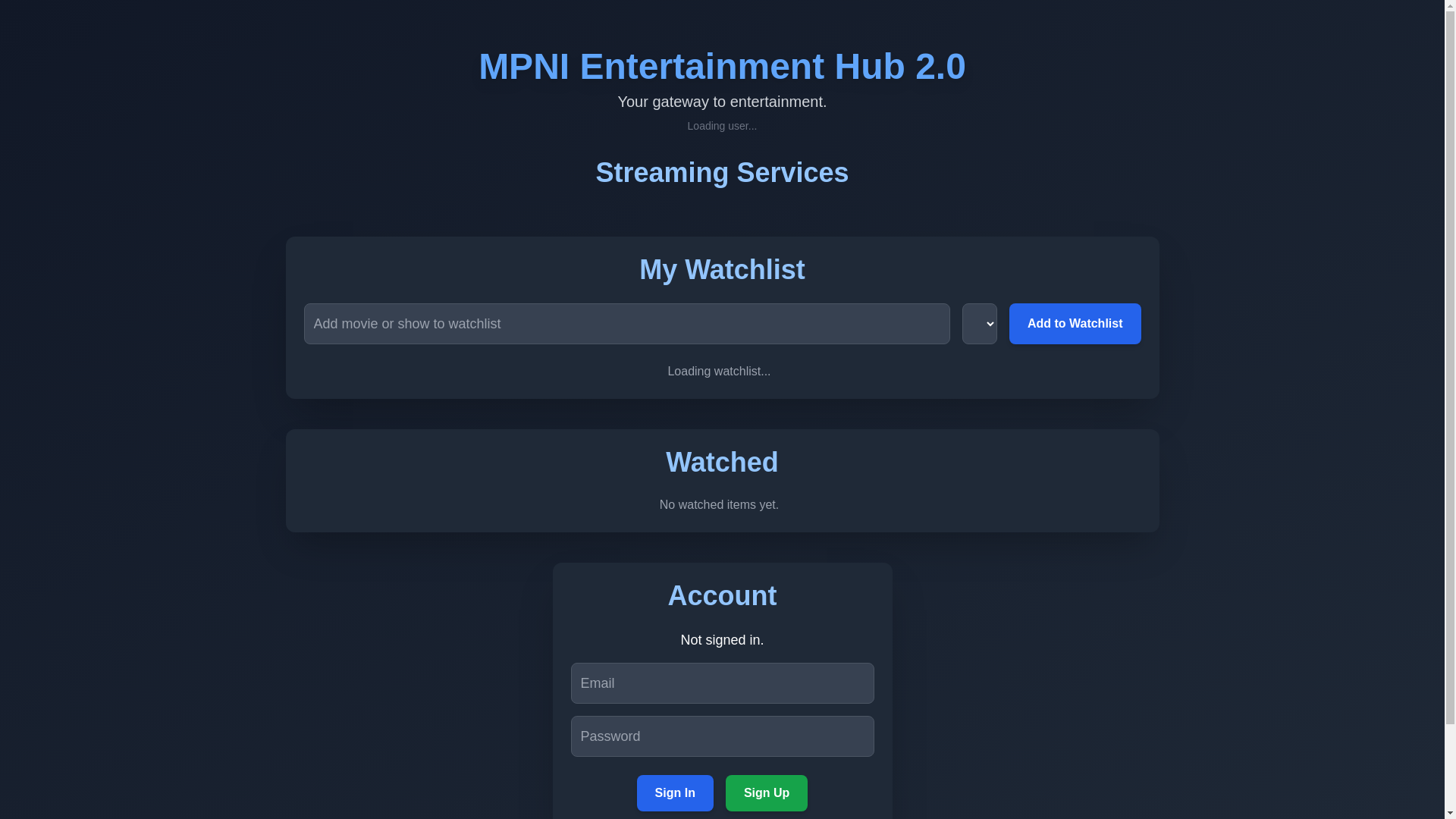 website screenshot of https://mpnientertainment.pages.dev/