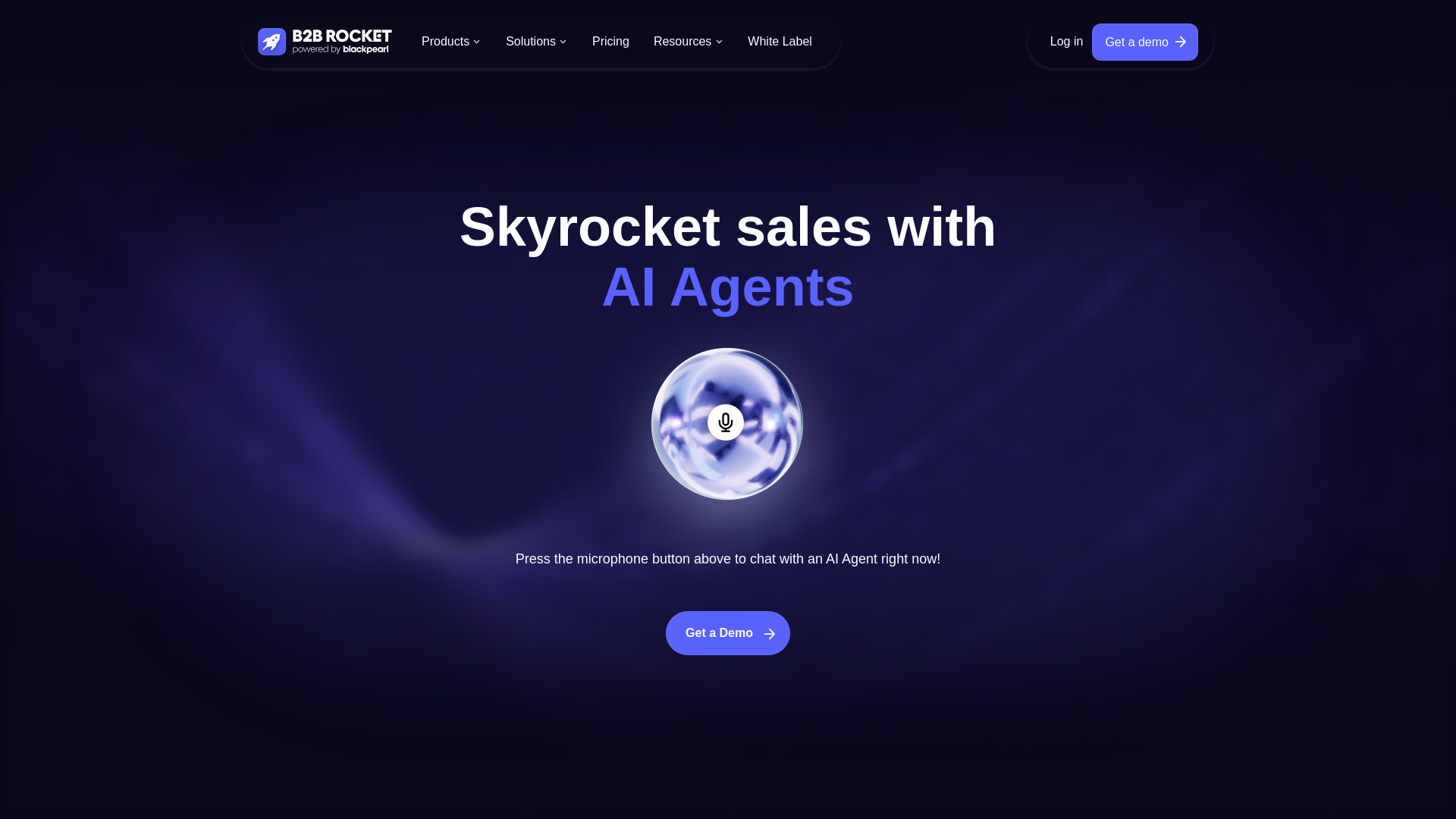 website screenshot of https://useb2brocketdev.org