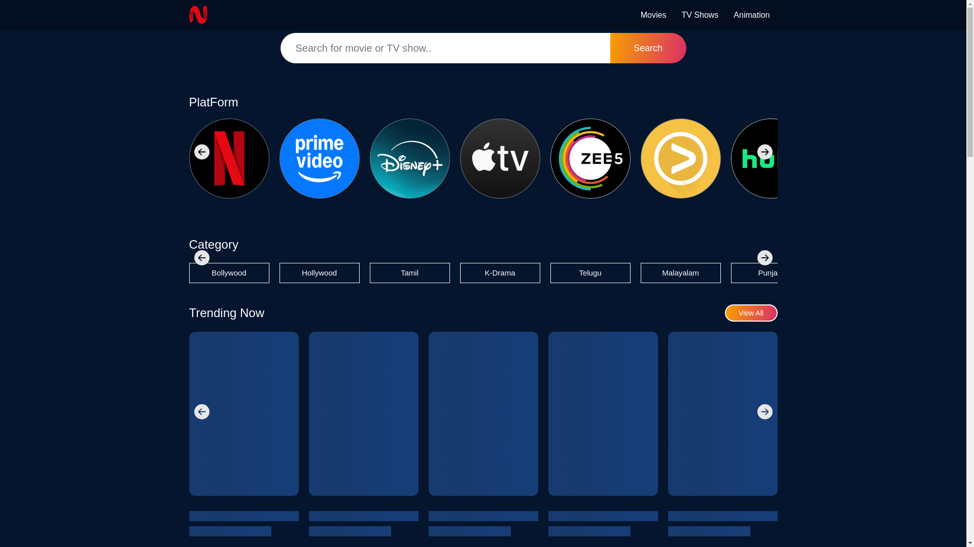 website screenshot of https://netmirror.art