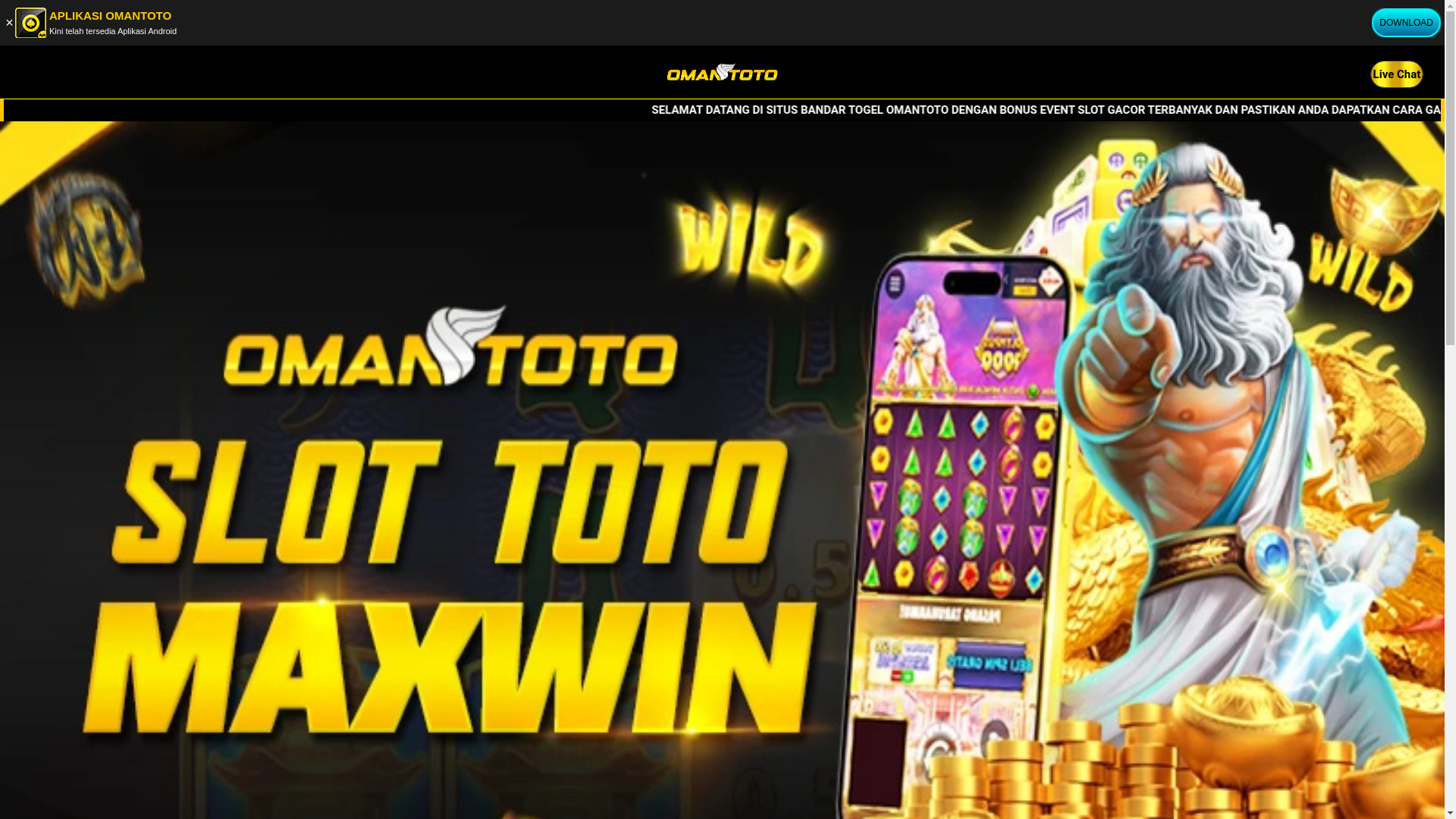 website screenshot of https://ampomantoto.com/