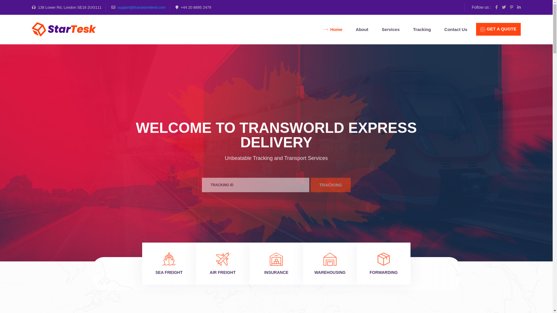 website screenshot of https://transworldexd.com/
