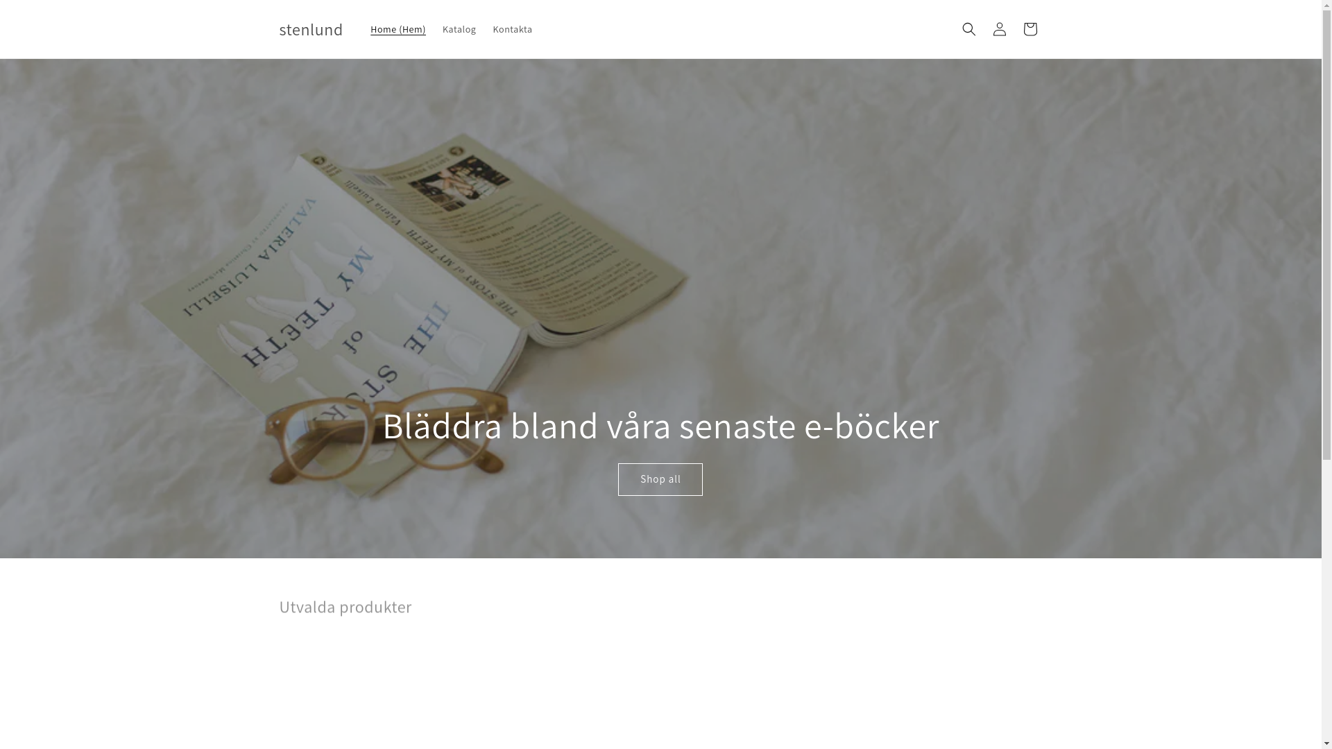 website screenshot of https://stenlundmarknad.com/