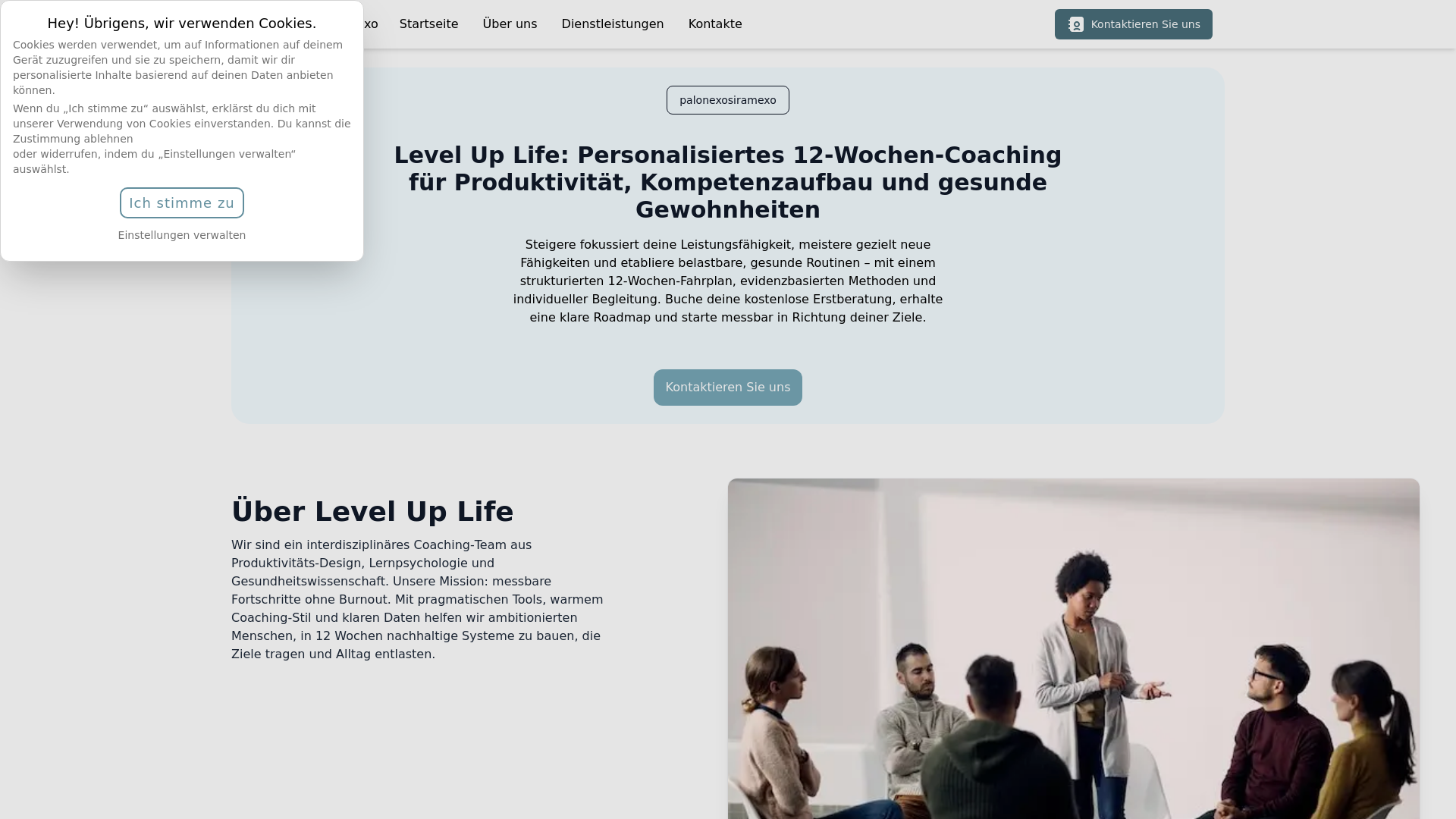 website screenshot of https://palonexosiramexo.digital/
